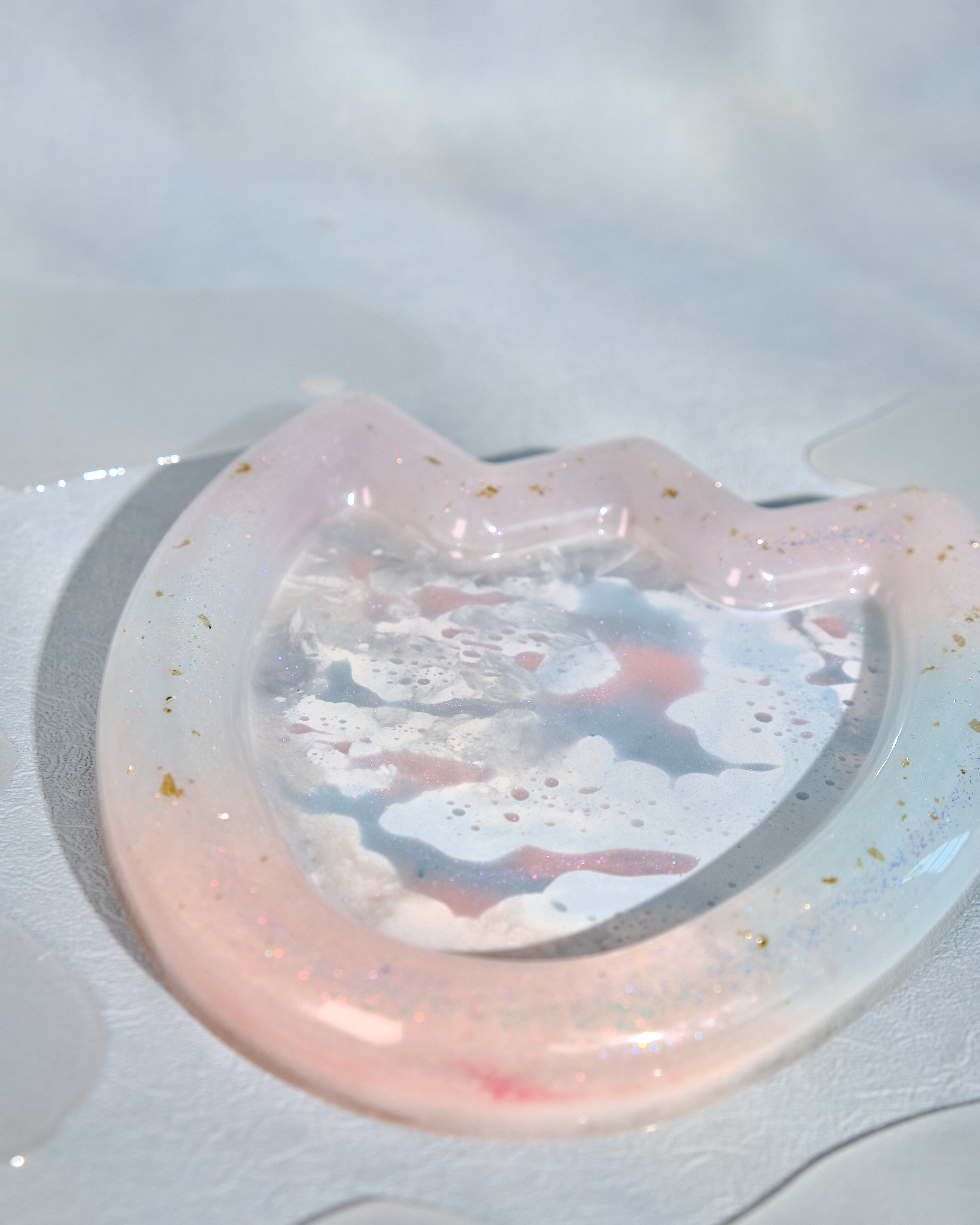 12505 Resin Pressed Flower Plate