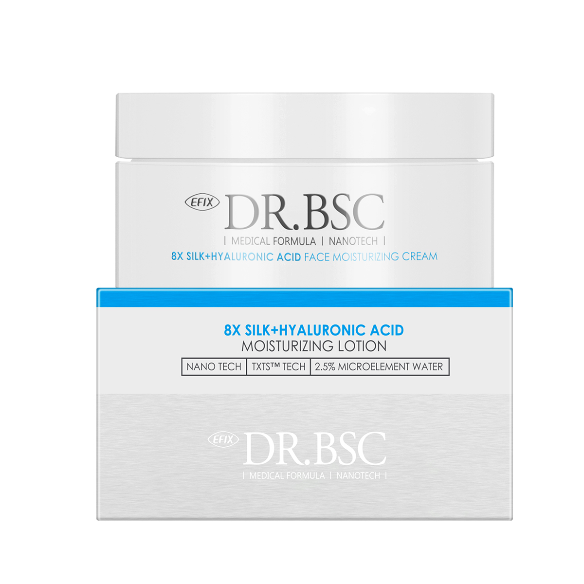 EFIX DR.BSC【★水解蠶絲】8X蠶絲玻尿酸潤滑保濕面霜(50毫升)【原裝正品行貨】