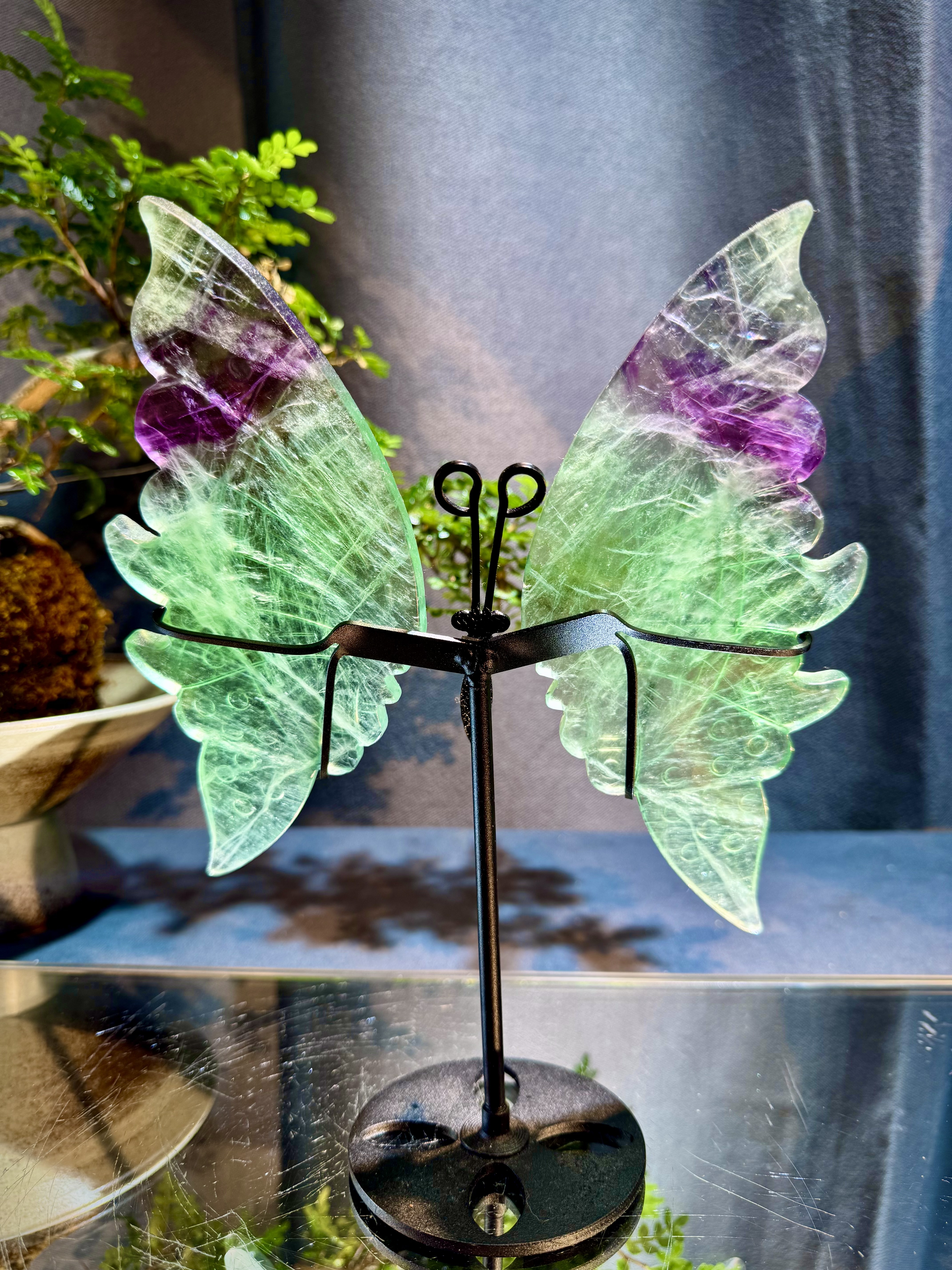 螢石蝴蝶擺件 5904