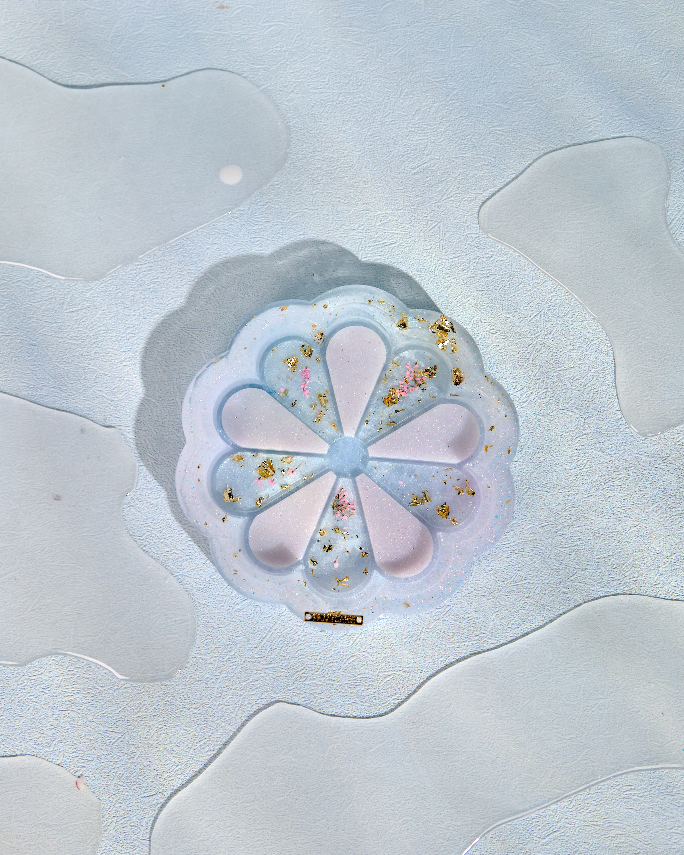 12500 Resin Pressed Flower Plate