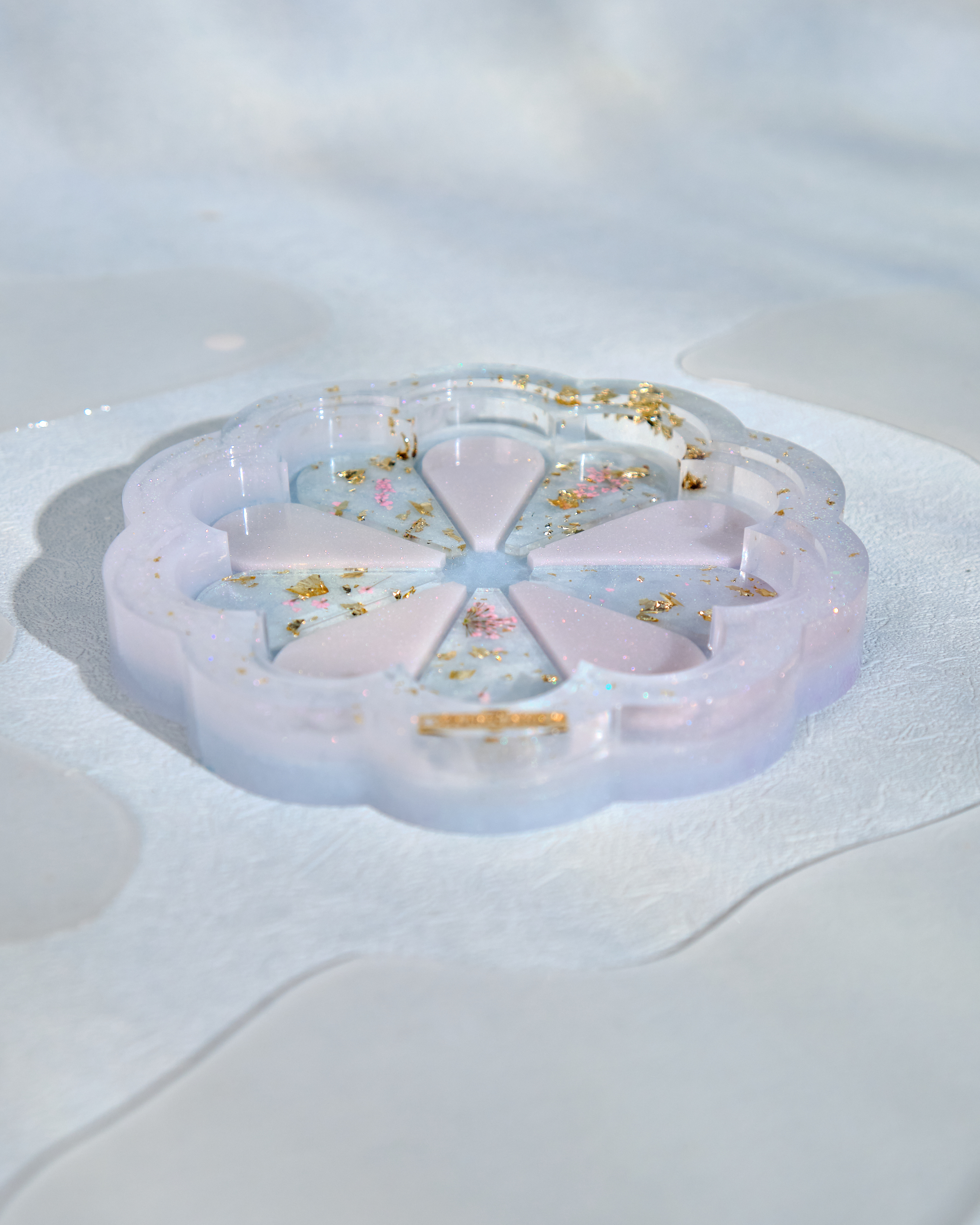 12500 Resin Pressed Flower Plate