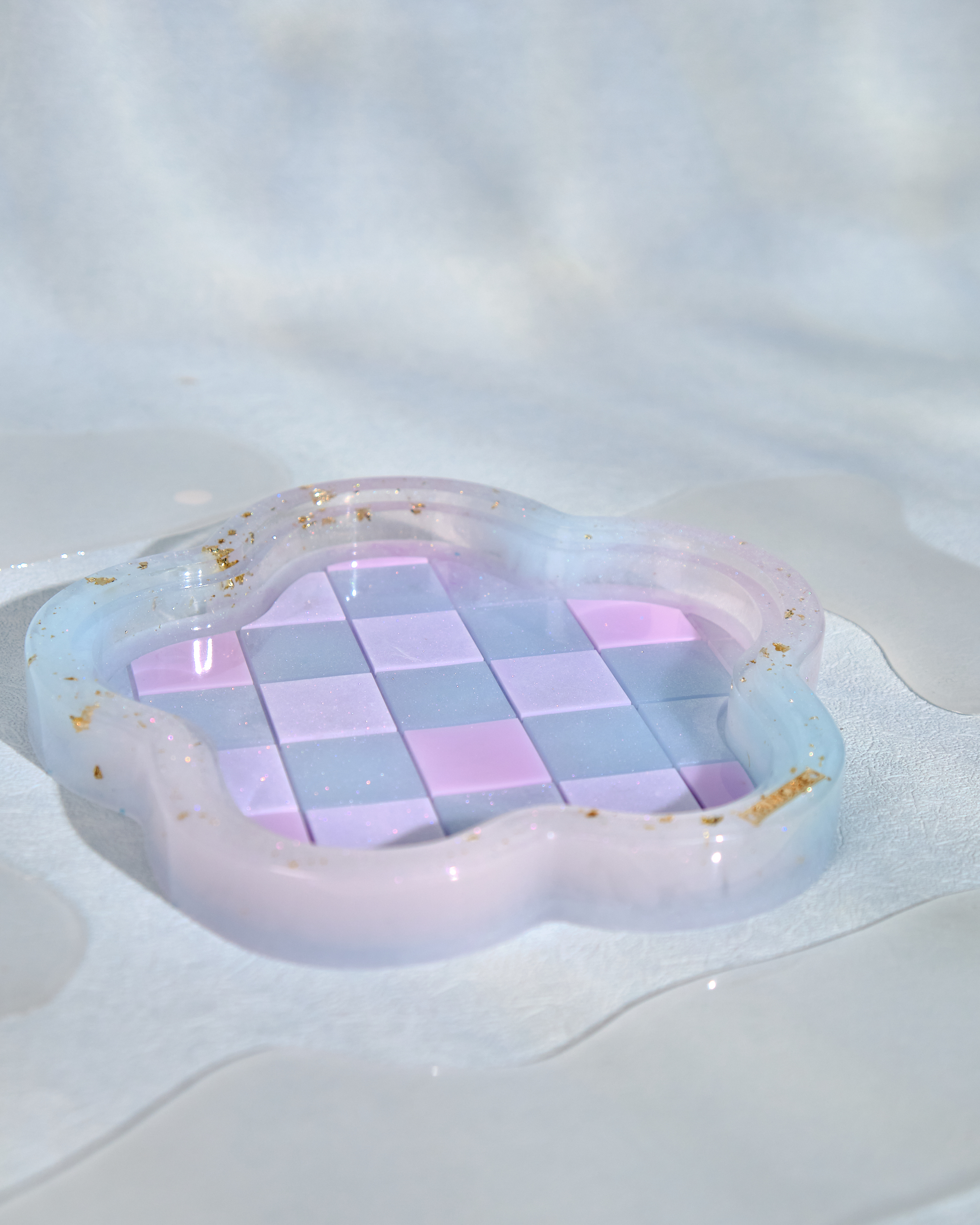 12499 Resin Pressed Flower Plate