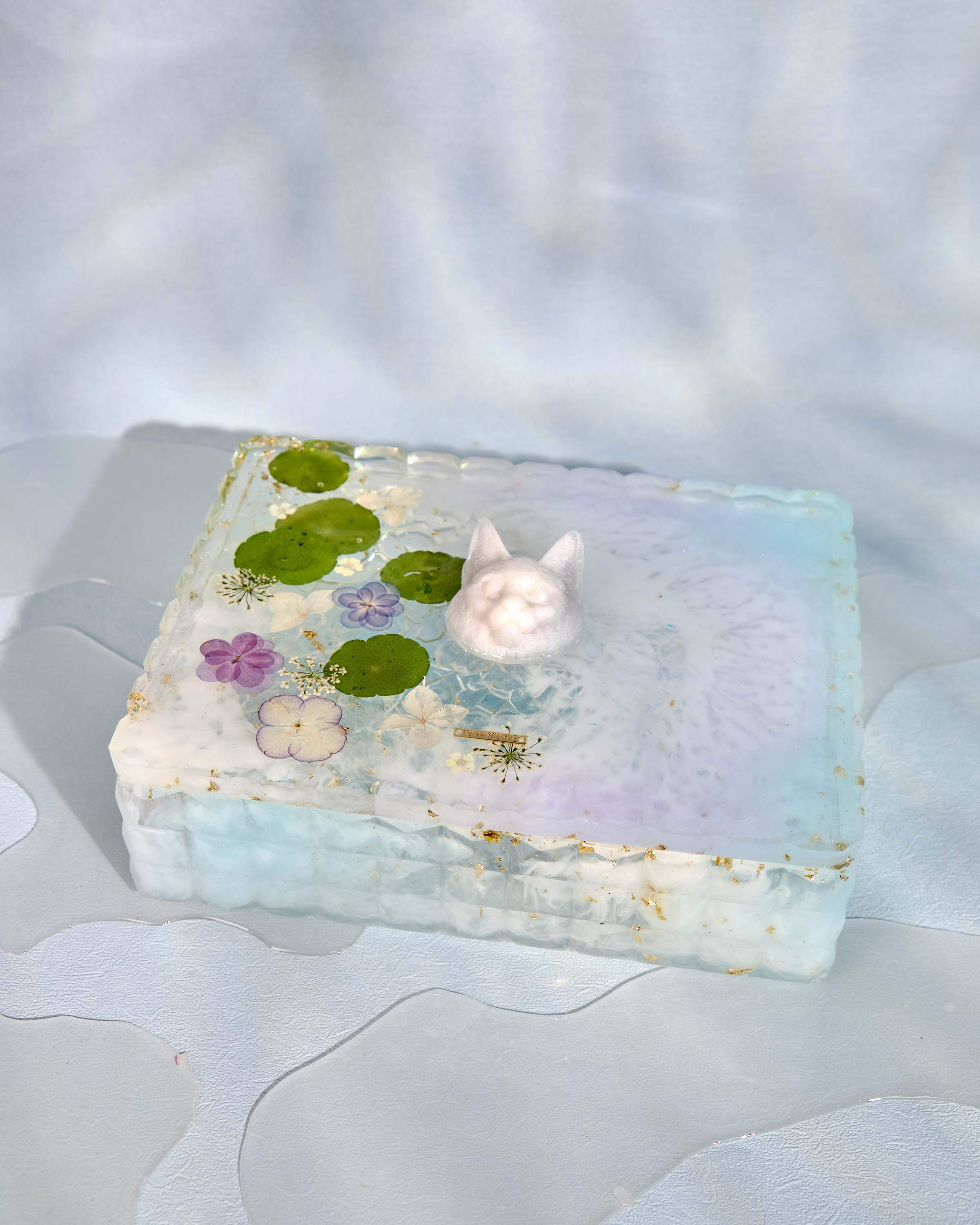 12497 Resin Pressed Flower Accessory Box