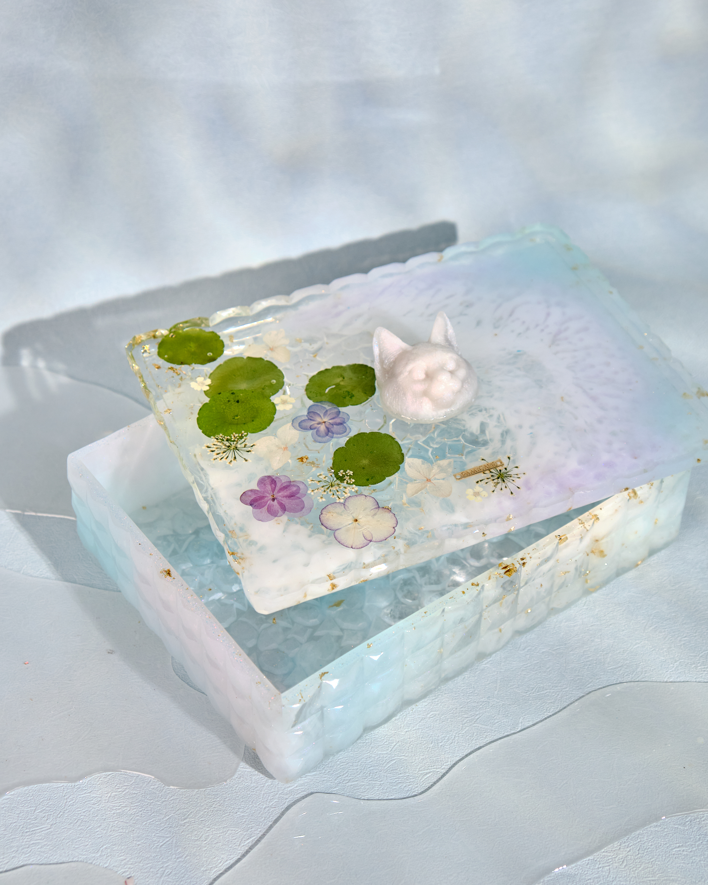 12497 Resin Pressed Flower Accessory Box