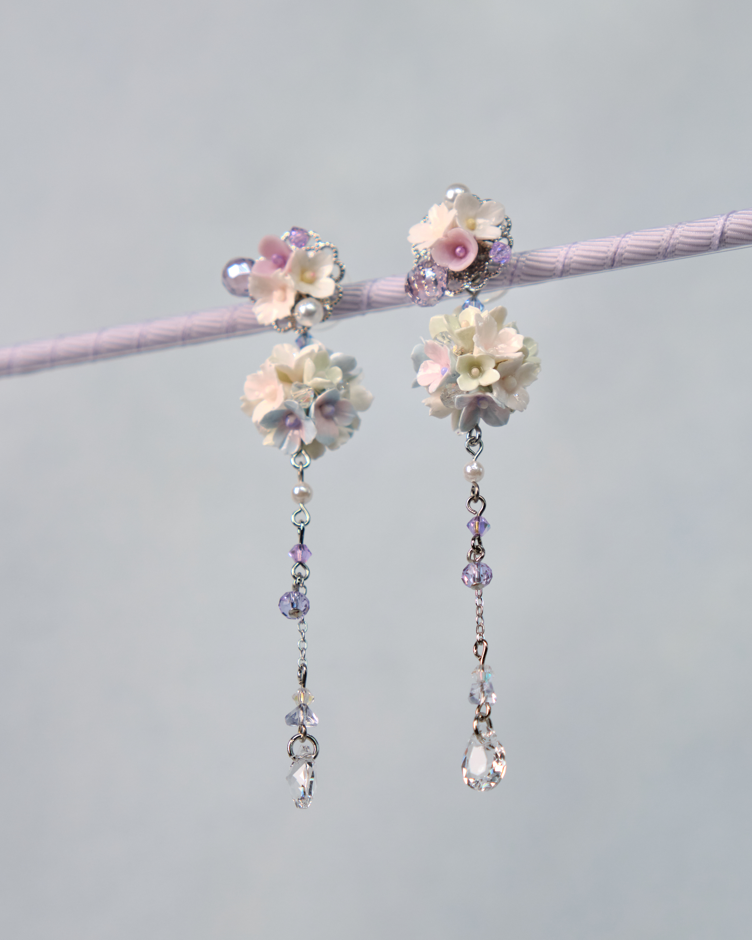 12490 2-Ways Summer Garden Bouquet Earrings