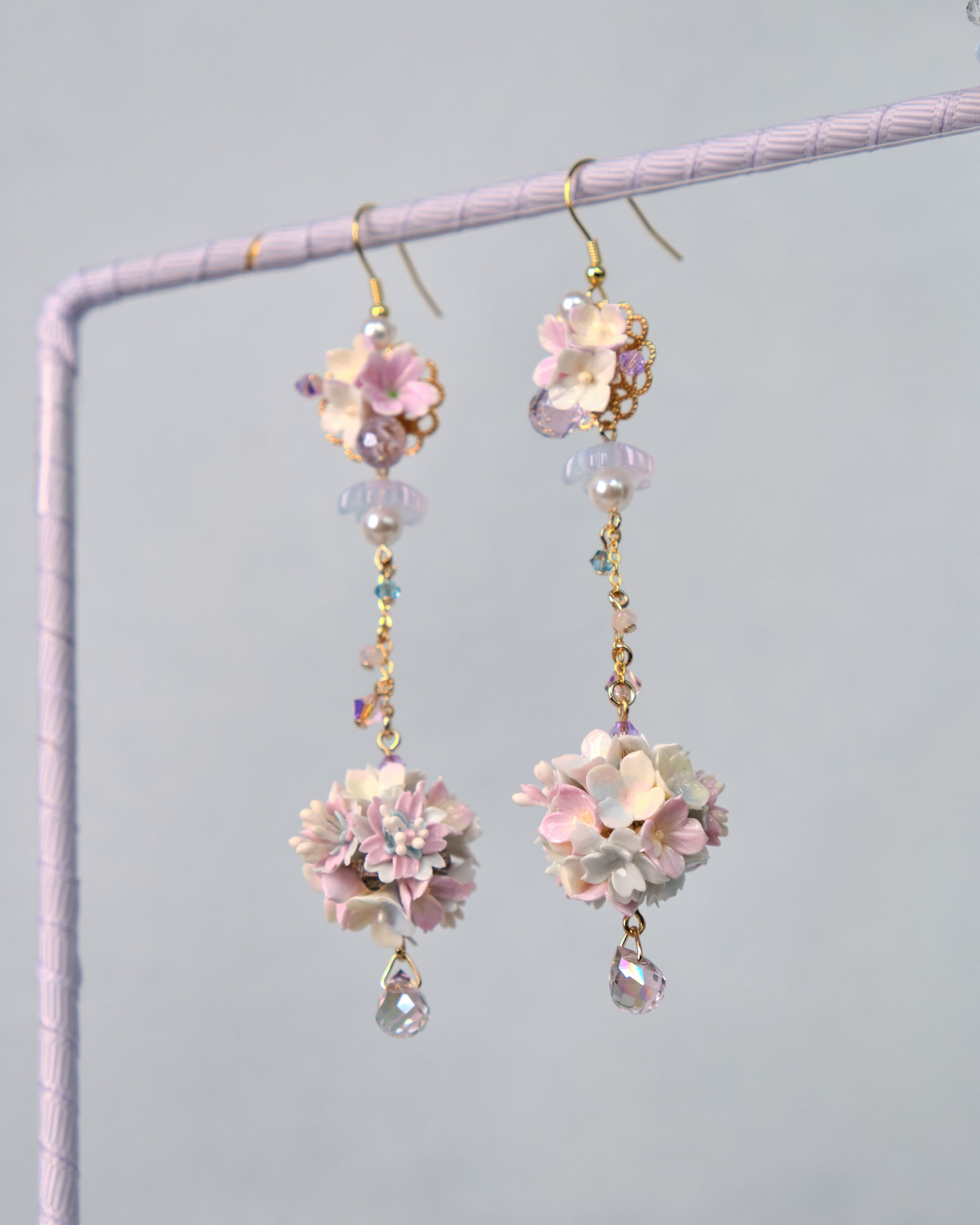 12489 Summer Garden Bouquet Earrings