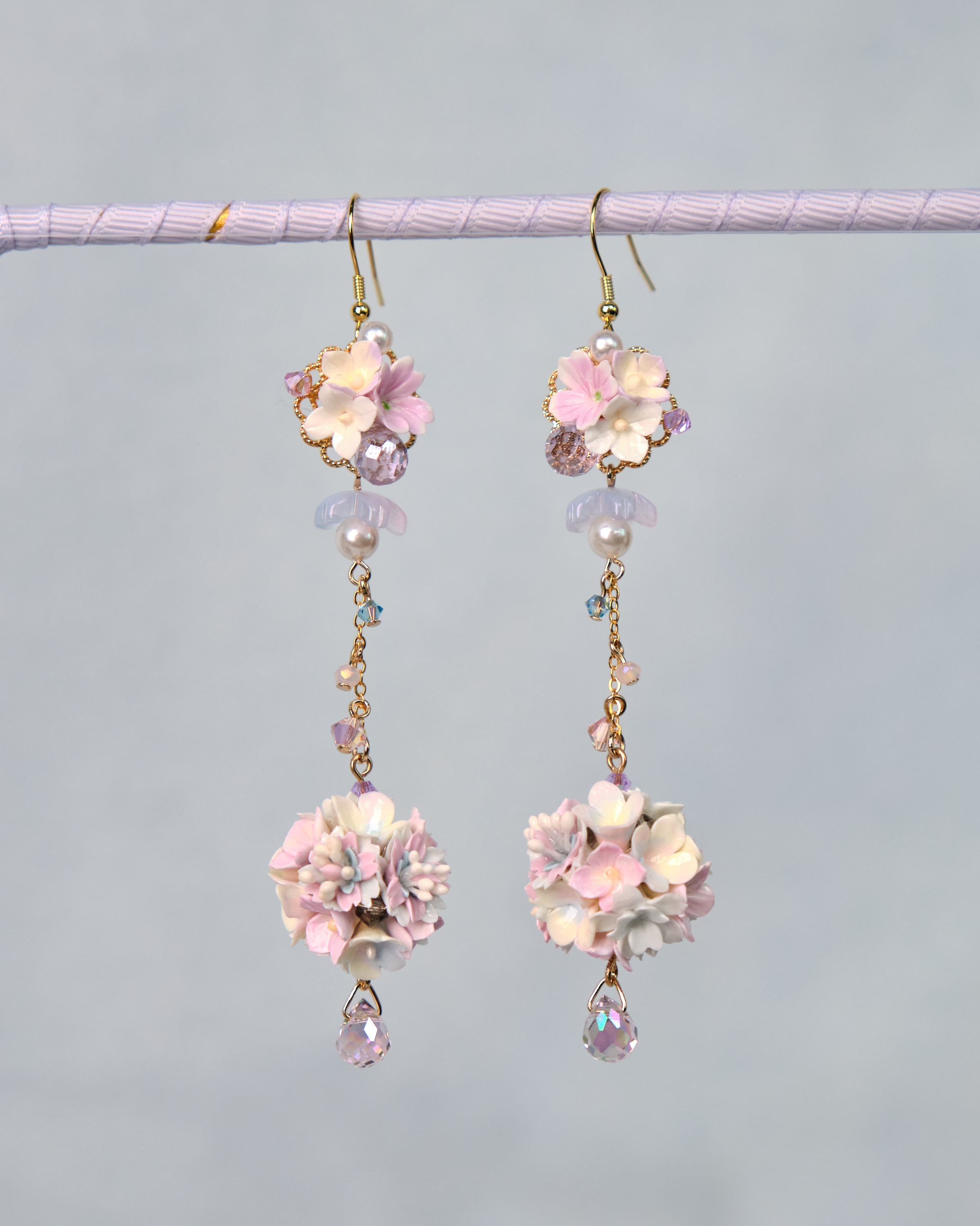 12489 Summer Garden Bouquet Earrings