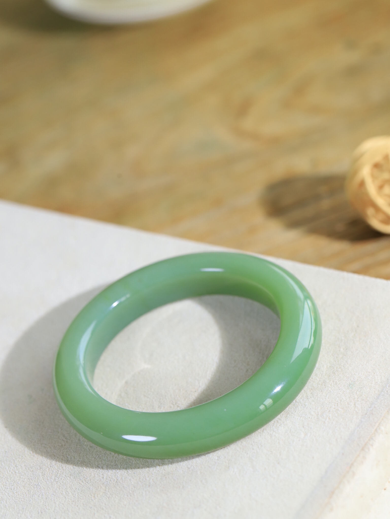 618134 55mm和田玉碧波流轉手鐲 (54-56)