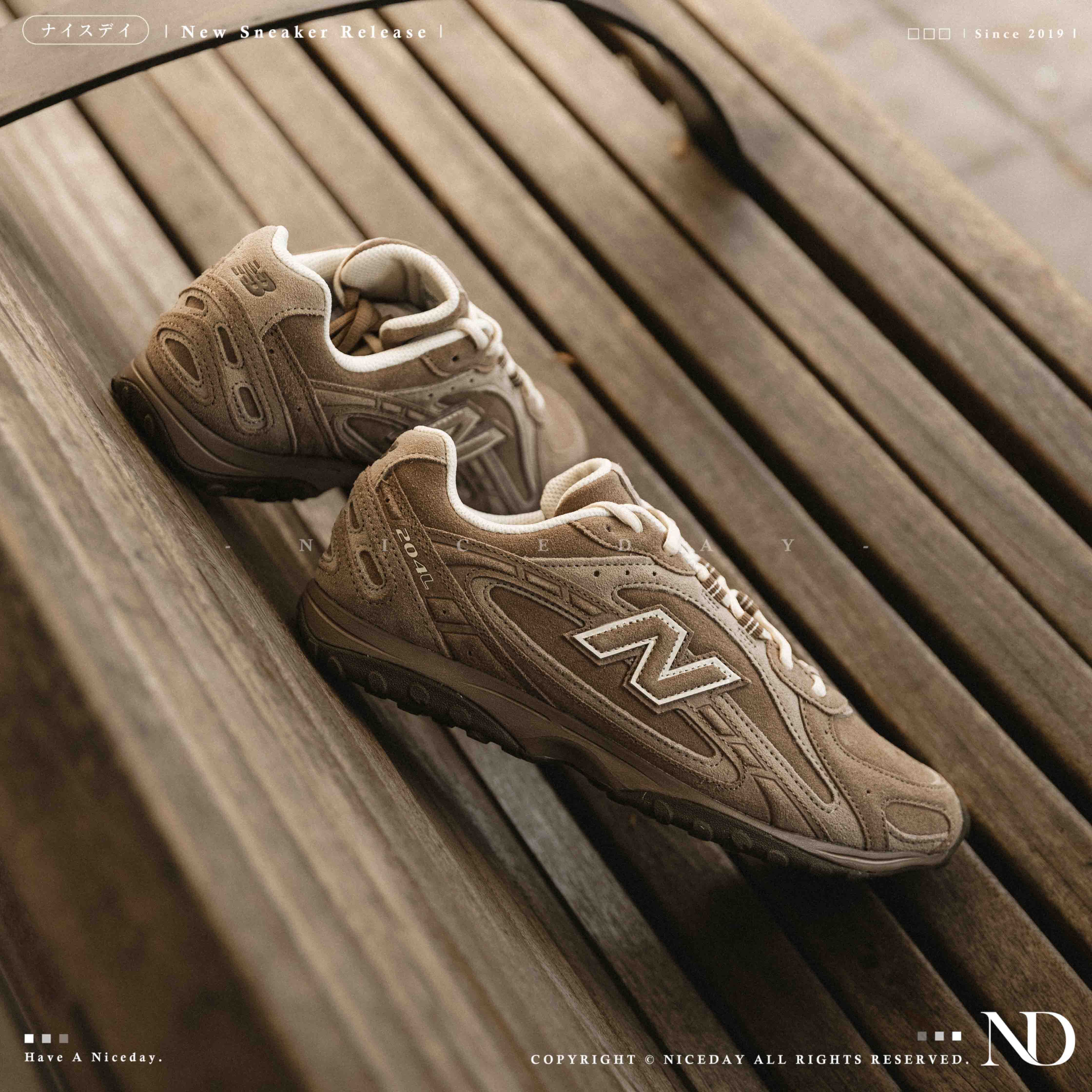 NICEDAY 代購 New Balance 204L Brown 咖啡 摩卡 卡其 Miu風 薄底鞋 德訓 張員瑛 同款 U204LMMA