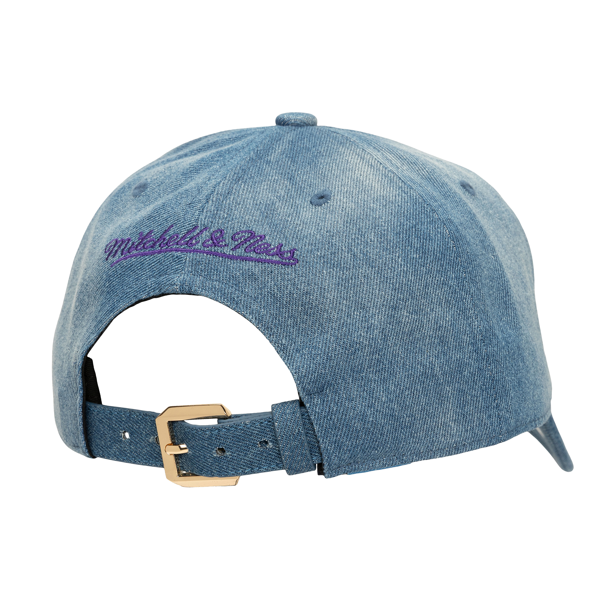 Mitchell & Ness Summer Breeze Strapback La Lakers 棒球帽 老帽 牛仔 MN25BHA01LAL [台灣現貨]