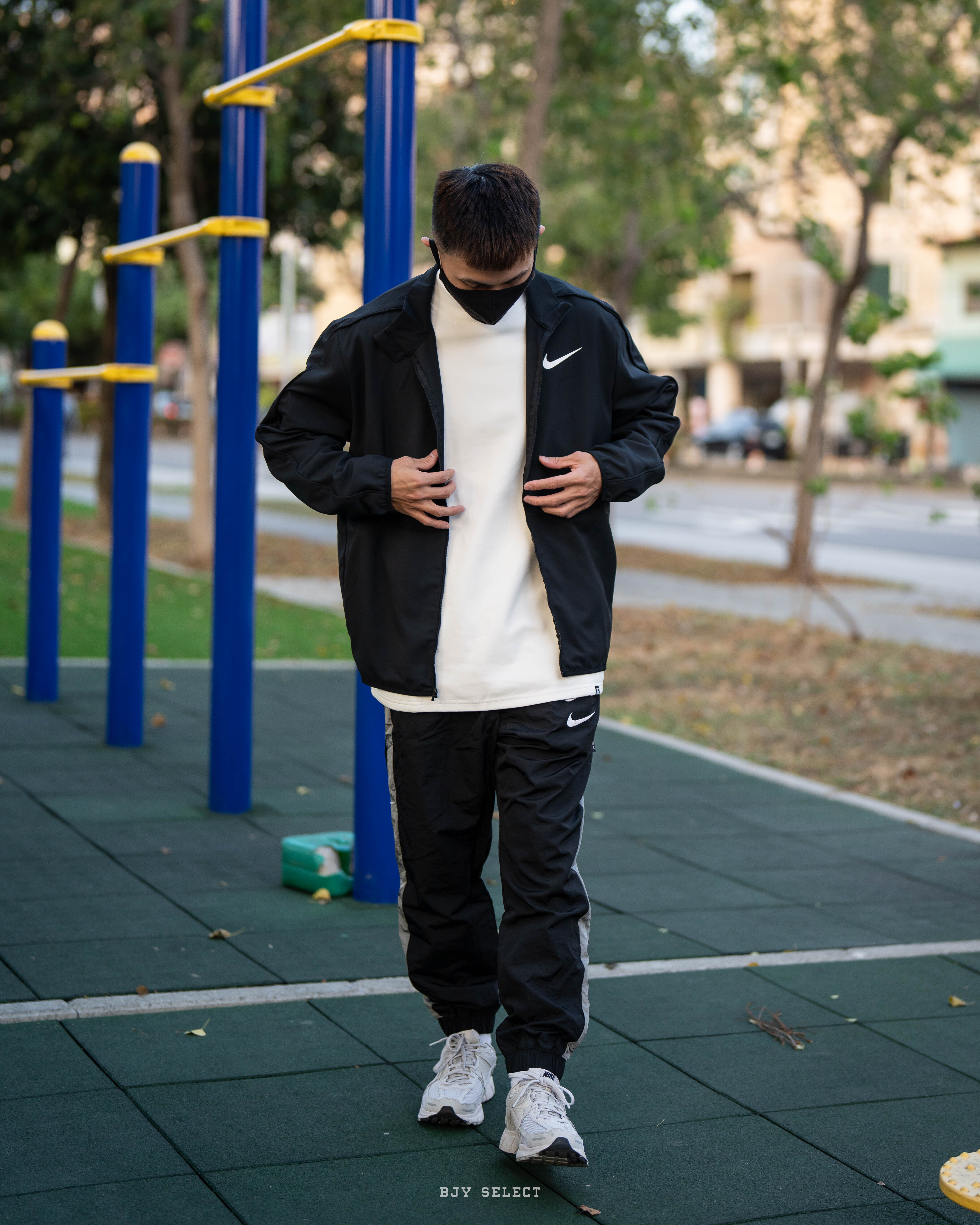 #現貨 Nike Dri-FIT 小LOGO 立領訓練外套 黑 DM6620-011
