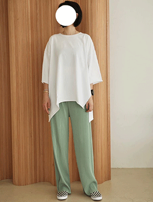 春夏新款/百折涼感寬褲 MANIFEST正韓🇰🇷