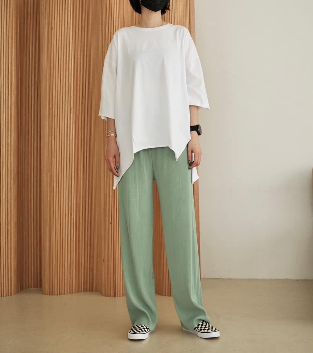 春夏新款/百折涼感寬褲 MANIFEST正韓🇰🇷