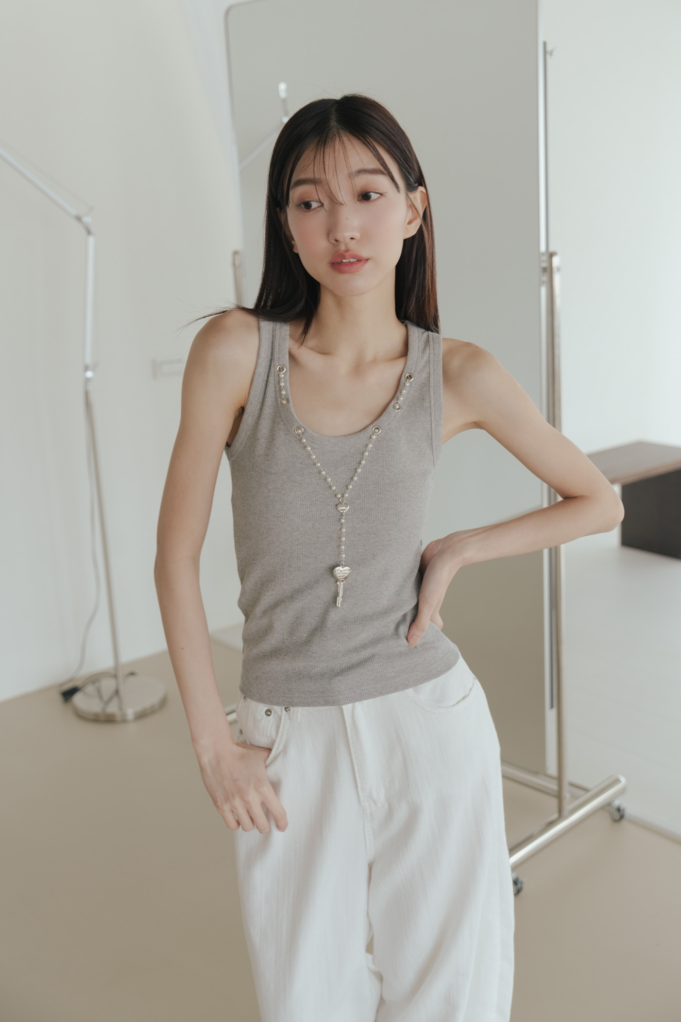 “Key to My Heart” Sleeveless Top #背心