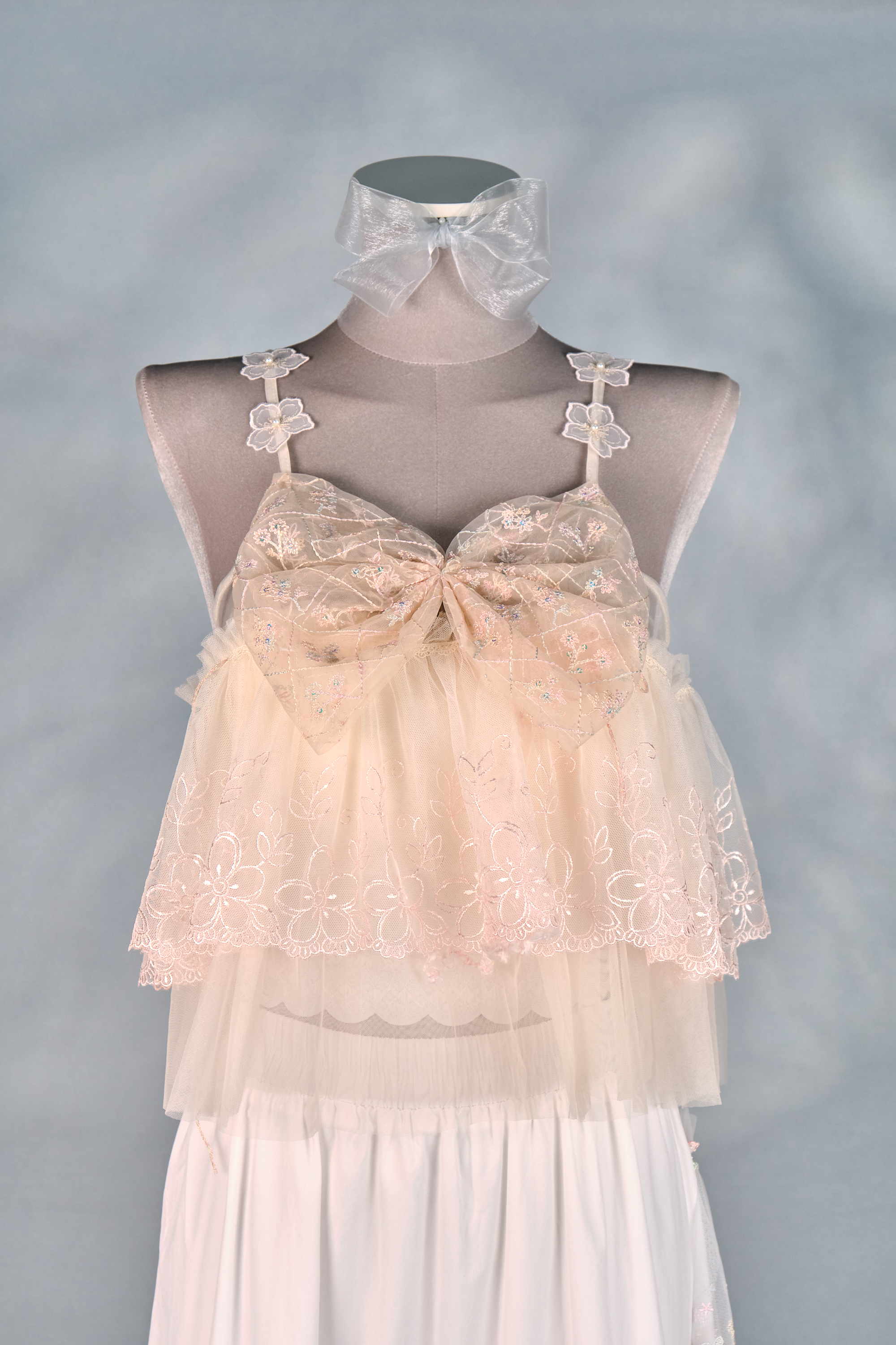 12404 Big Bow Suspender Bubble Vest