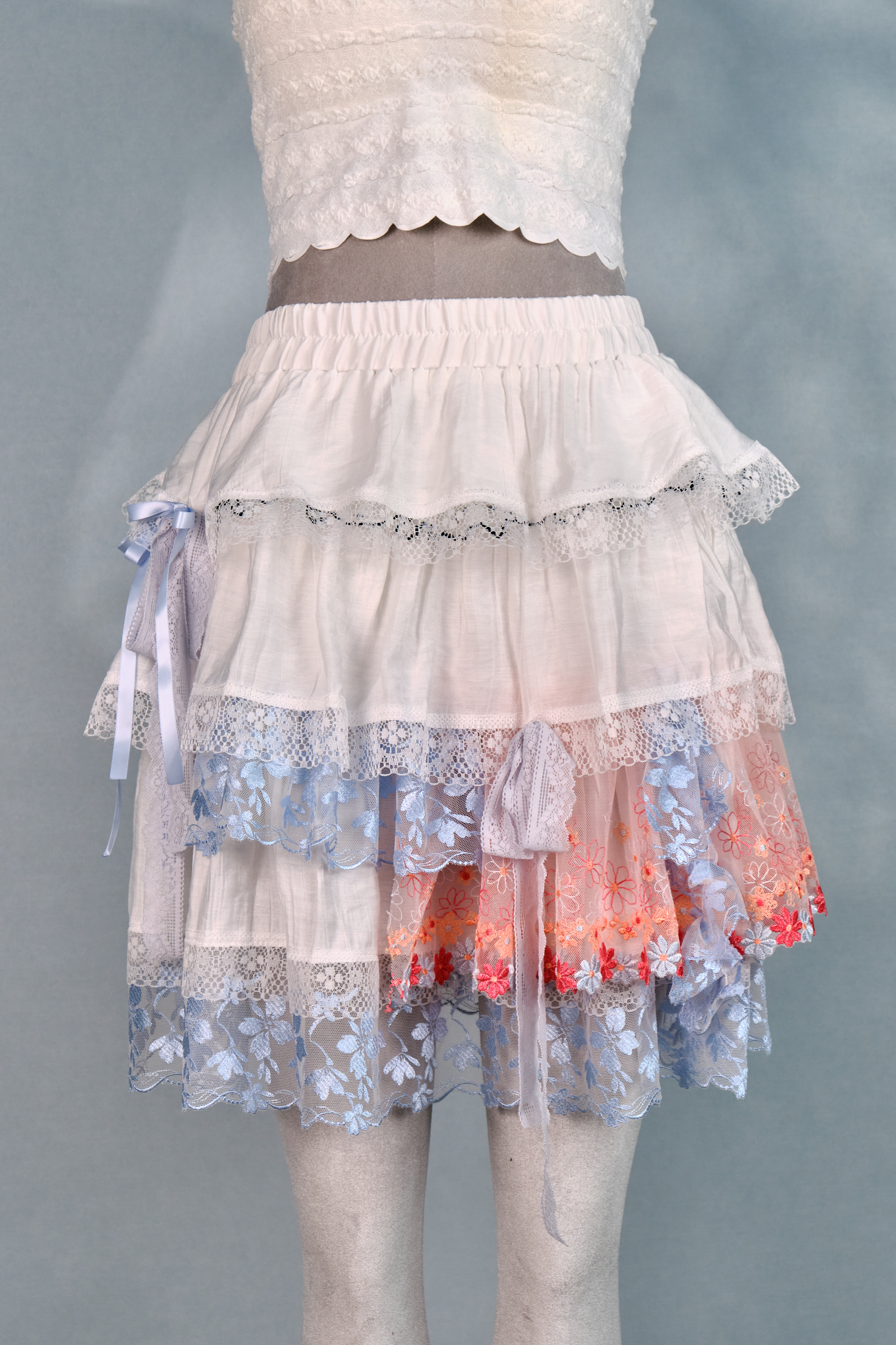 12373 Classic Ace Lace Cake Skort