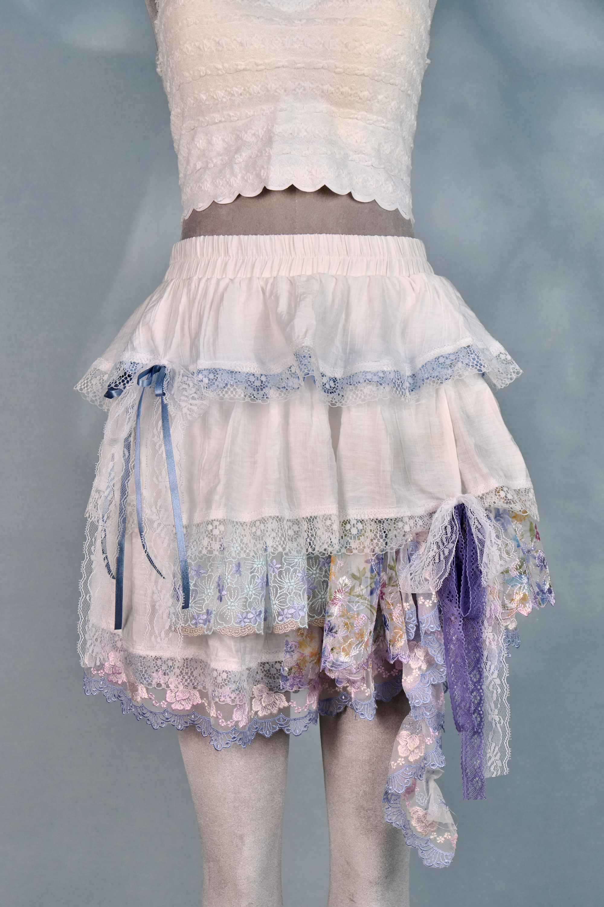 12371 Classic Ace Lace Cake Skort