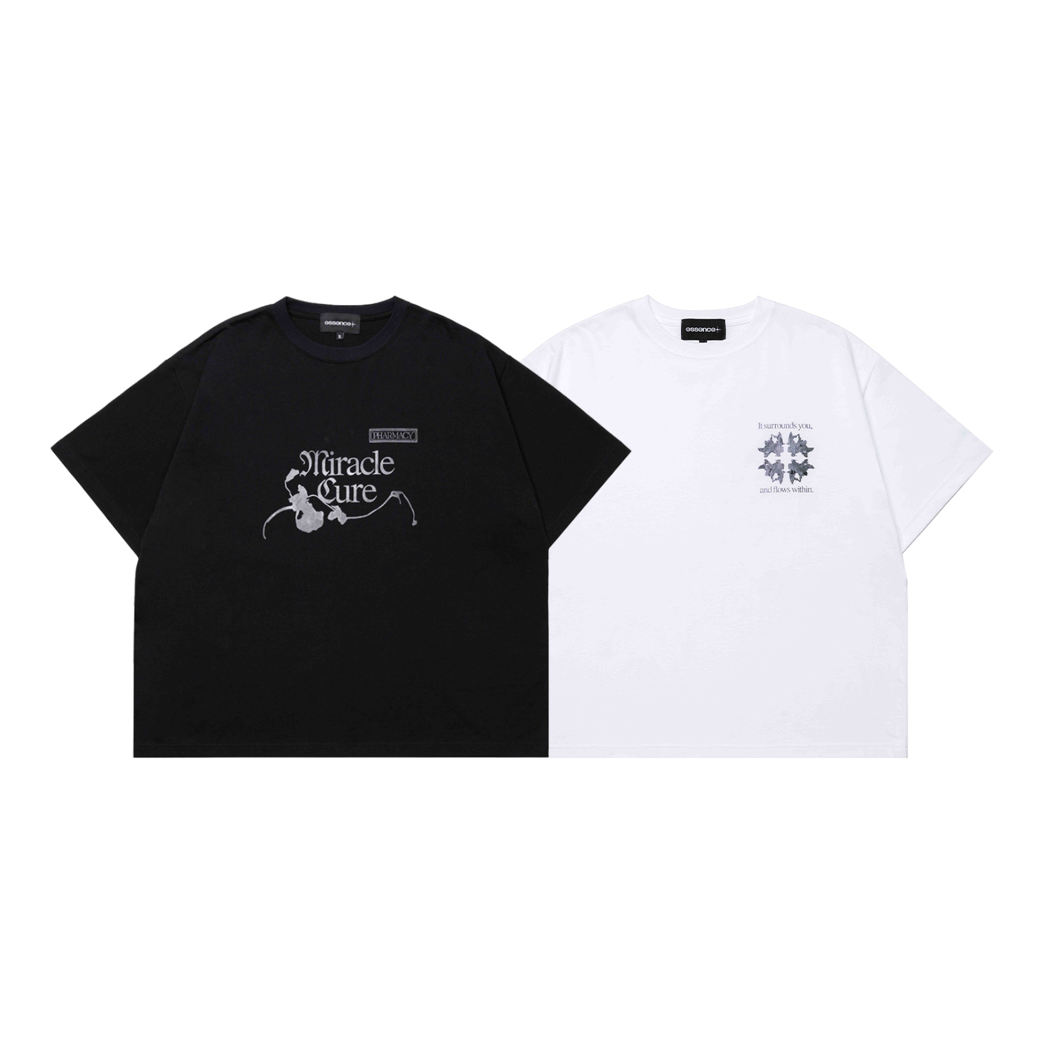 【車庫服飾】ESSENCE X HSU PHARMACY X AETHER3 BOXY MIRACLE CURE TEE
