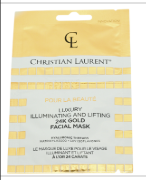 PP-P83-Christian Laurent Luxury Illuminating and Lifting 24K Gold Facial Mask (2x5ml) (共5片) (Exp 2/2027)（清倉貨品不退不換以不影響實際使用為準，現貨可新蒲崗倉庫即取）