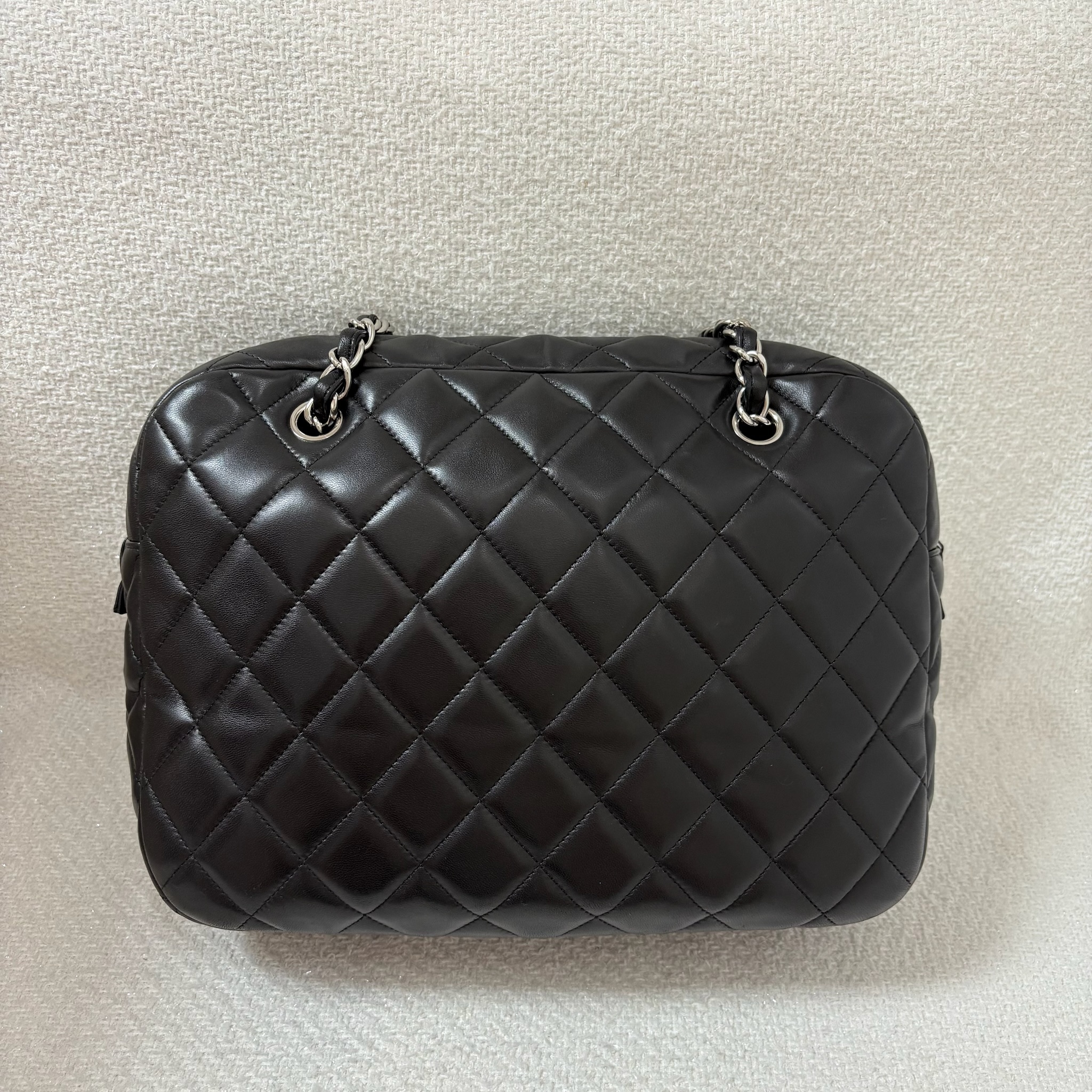Chanel Camera Bag - Black / Shw