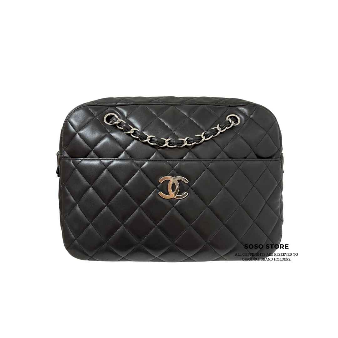 Chanel Camera Bag - Black / Shw