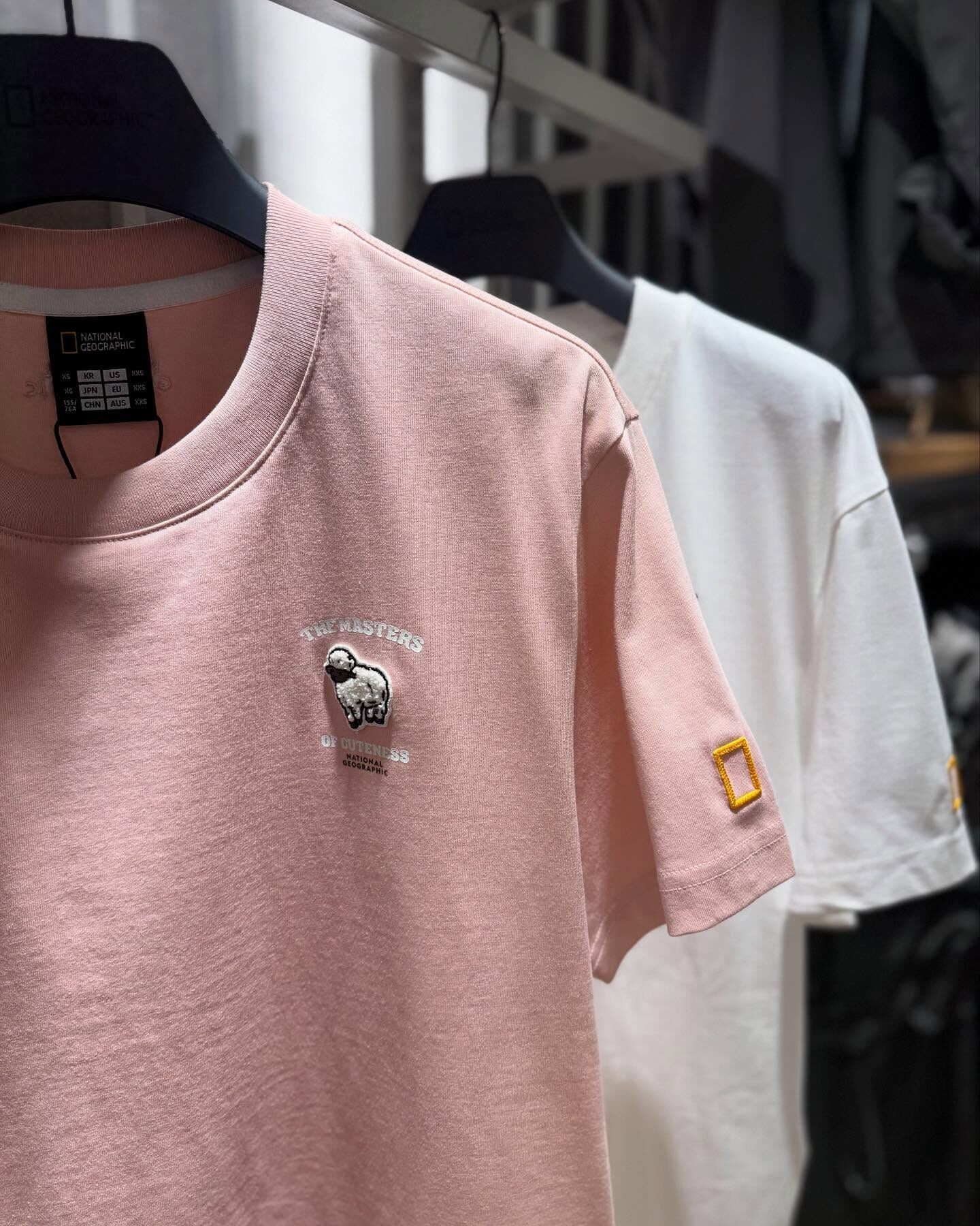 【代購】NATIONAL GEOGRAPHIC 國家地理 ANIMAL WARM 羊 刺繡 短袖 N253WTS050