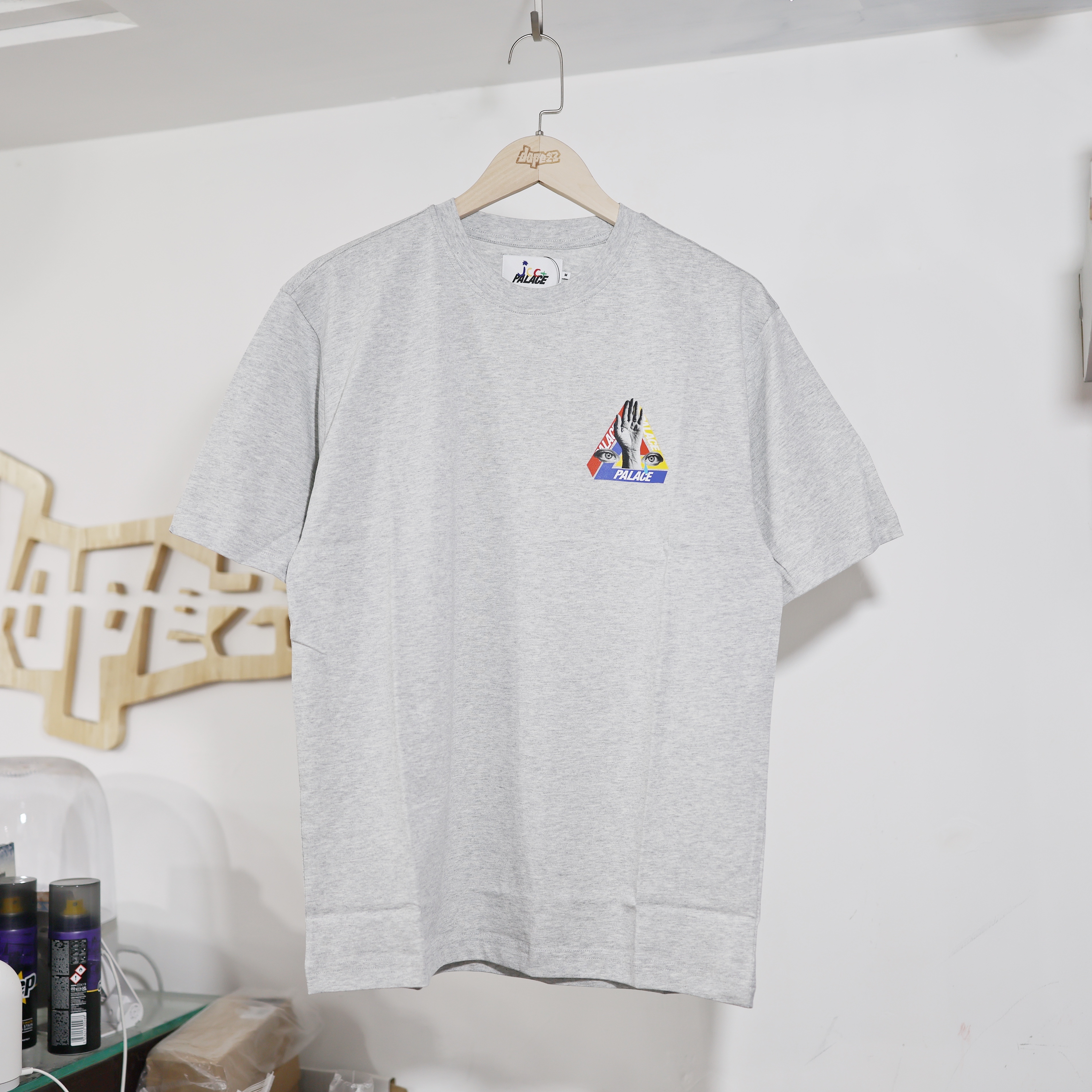 PALACE JCC+ T-Shirt Grey Marl