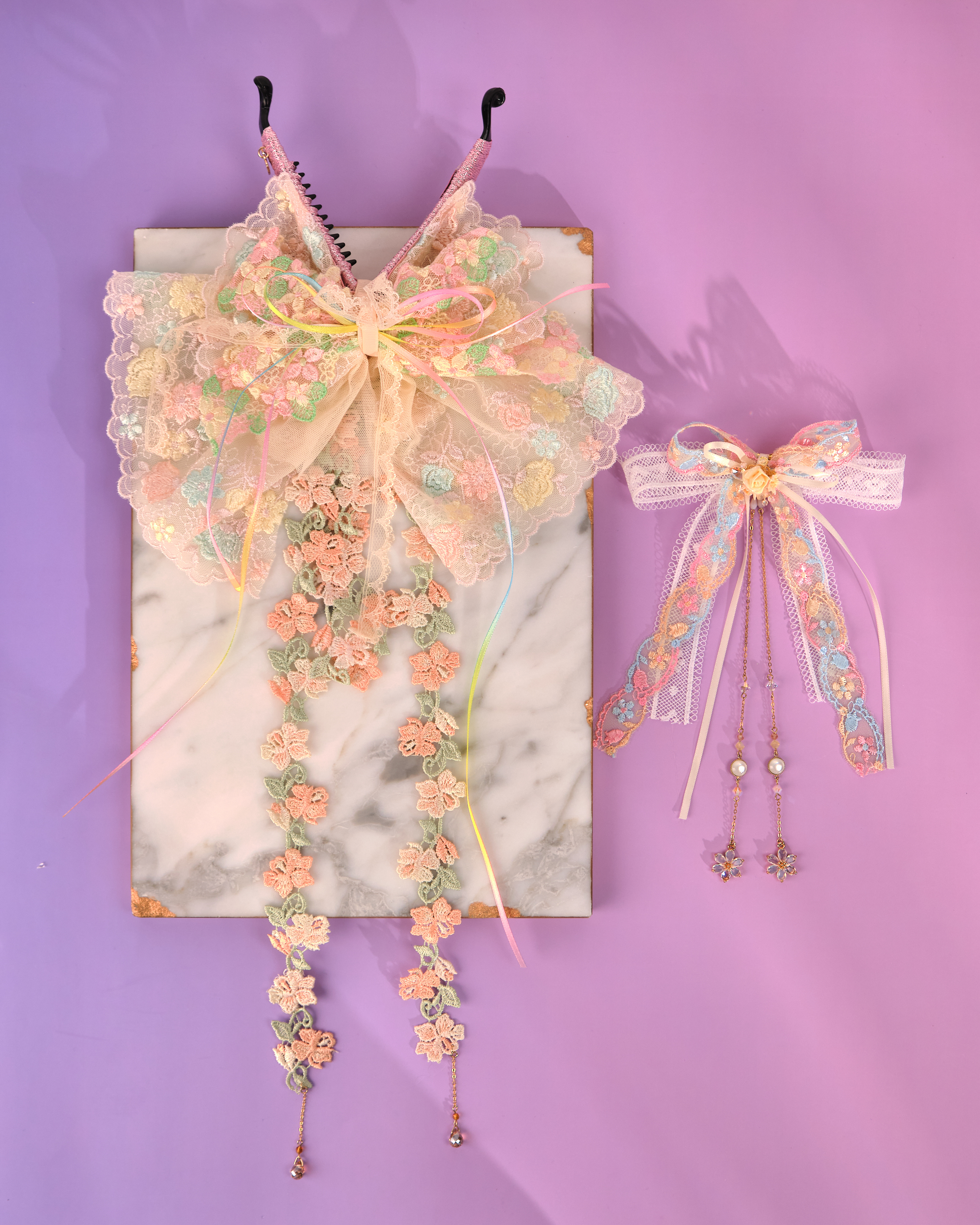 12217 絲帶瀑布香蕉夾