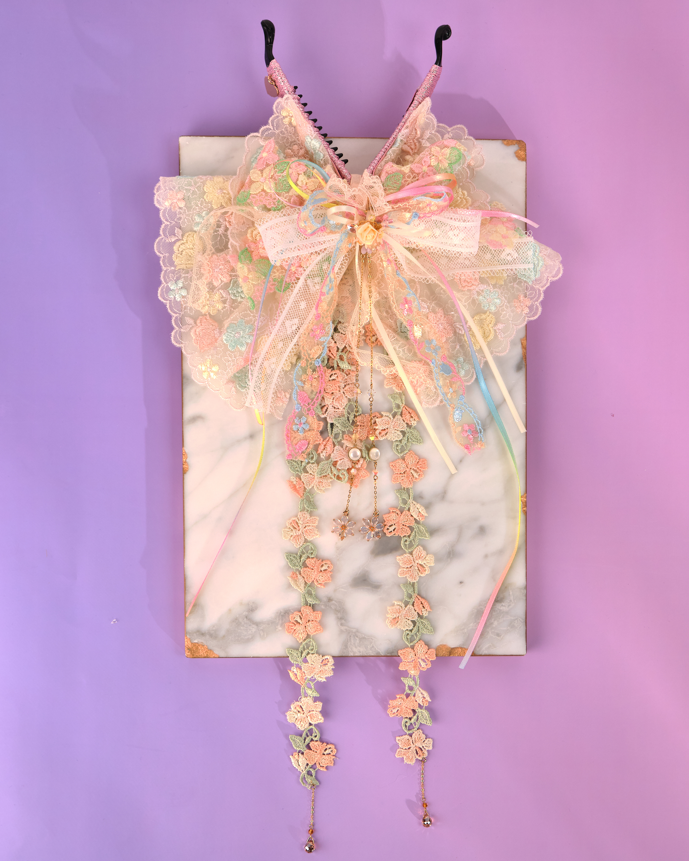 12217 絲帶瀑布香蕉夾