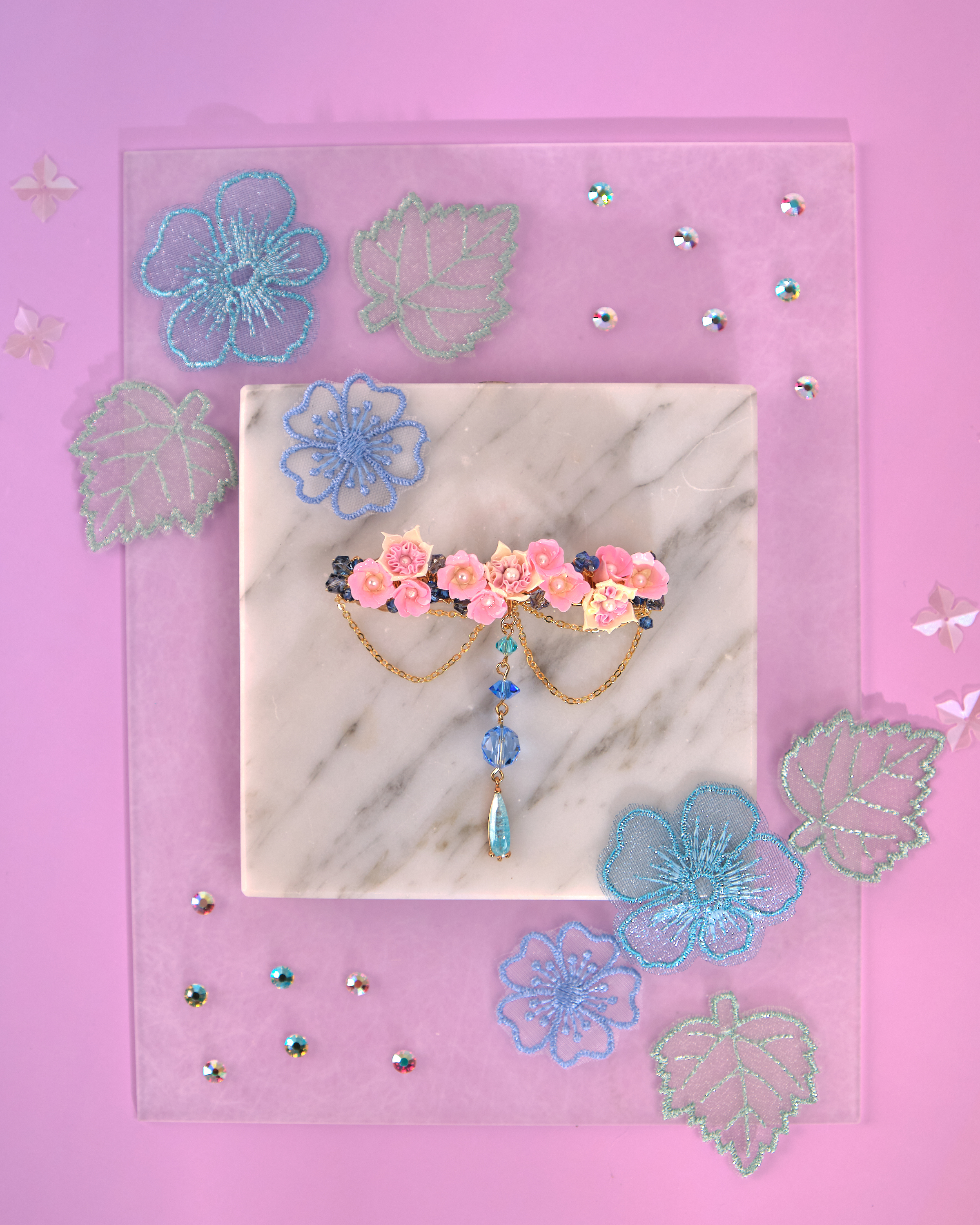 12216 夏日微風Carrie髮夾