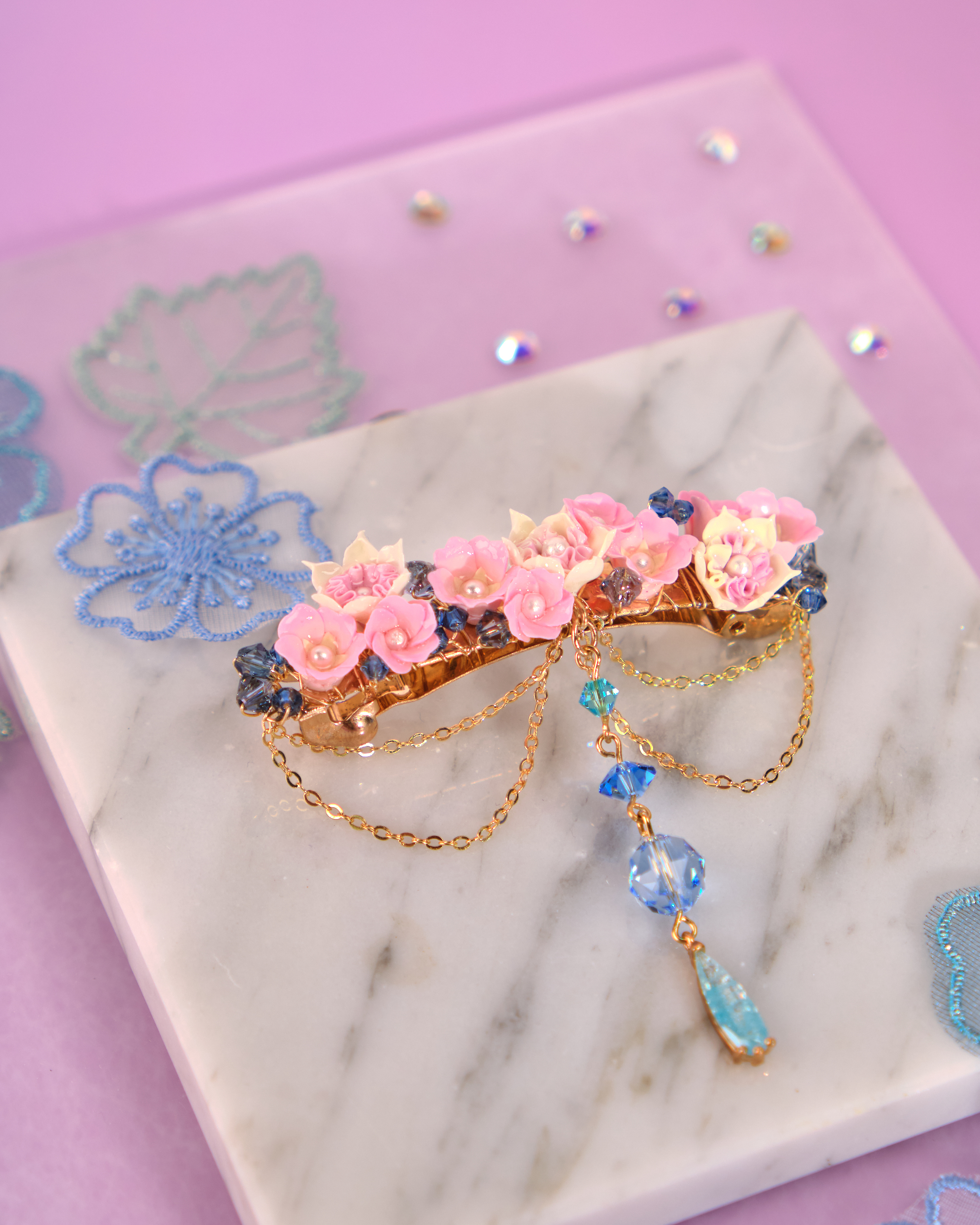 12216 夏日微風Carrie髮夾