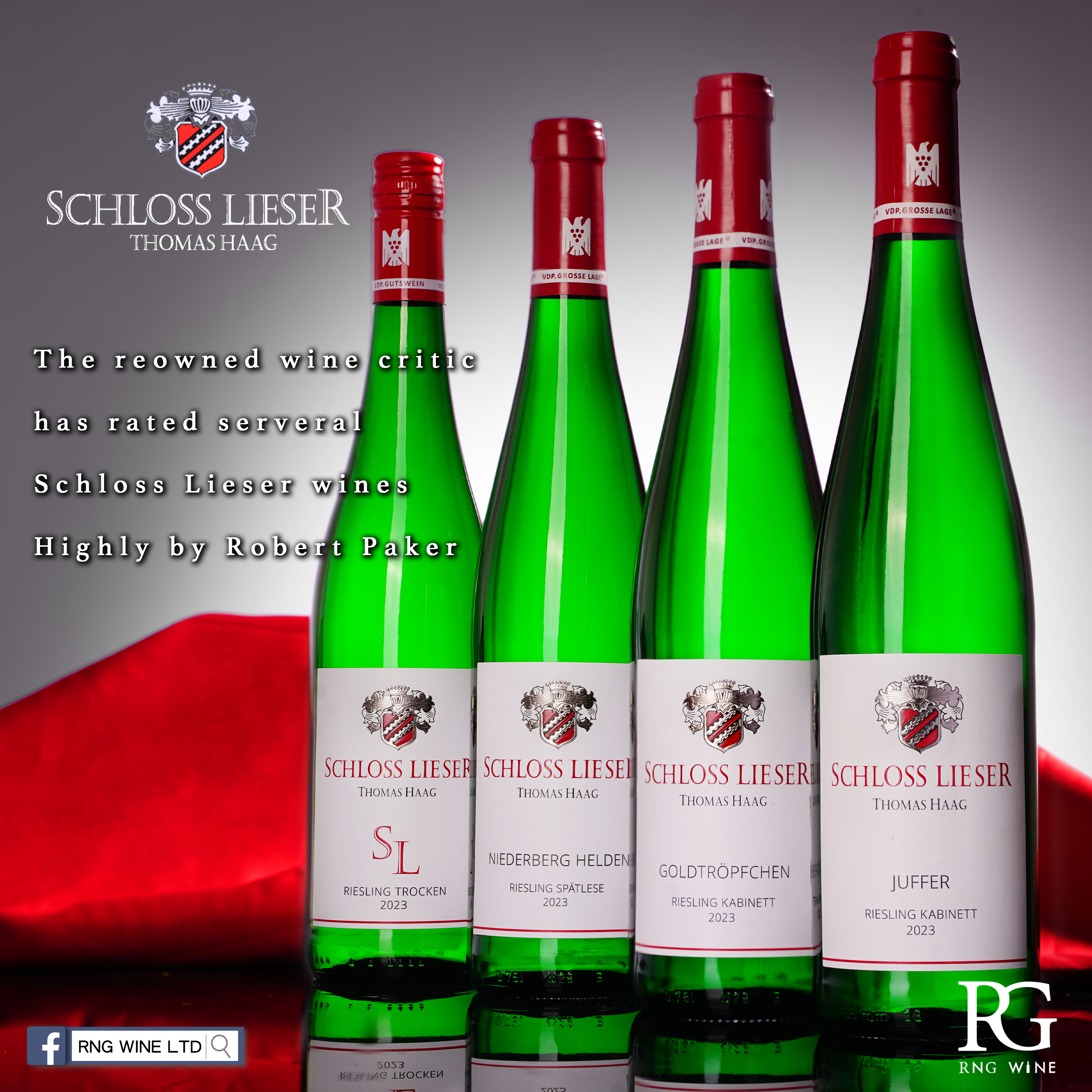 Schloss Lieser Piesporter Goldtröpfchen Riesling Kabinett 2023