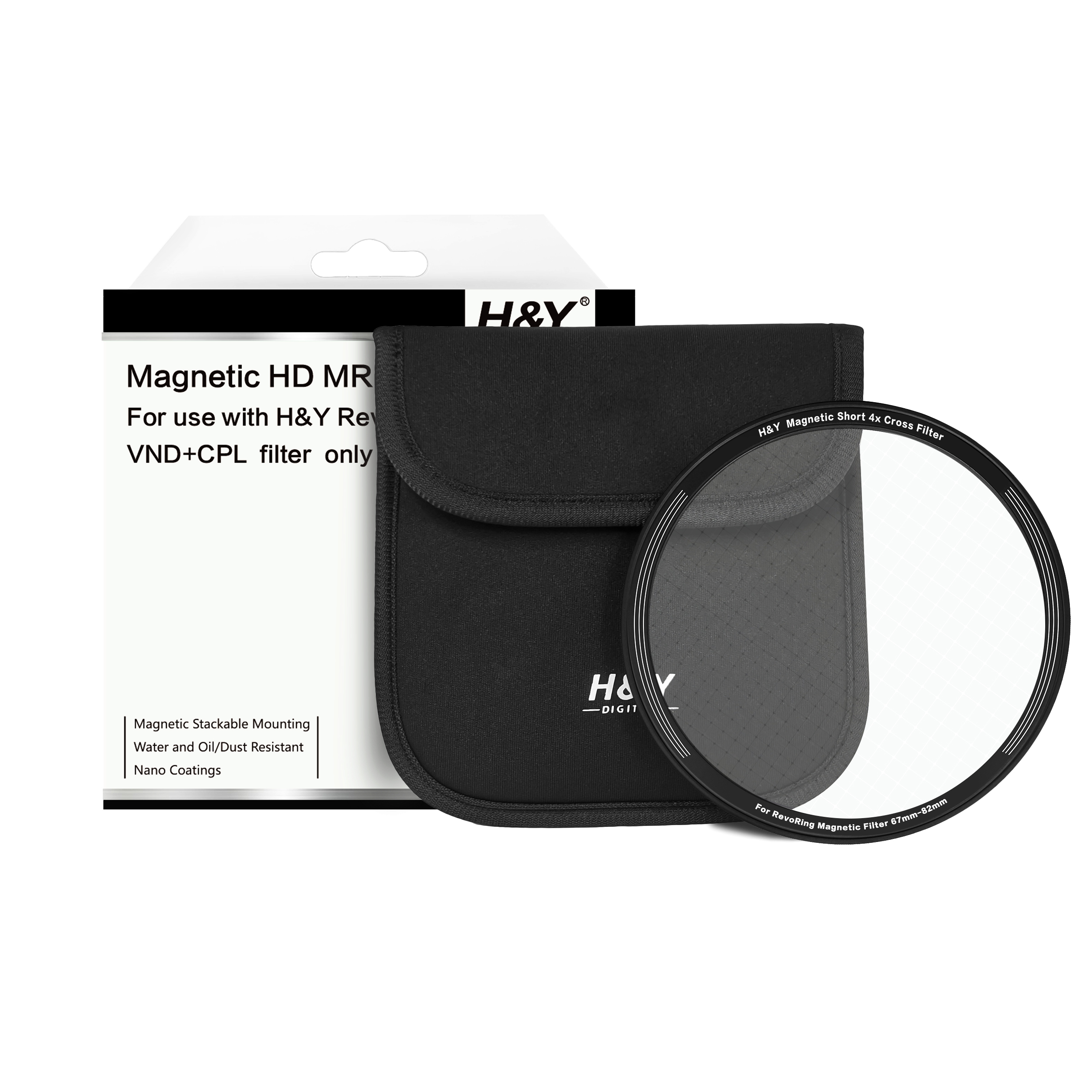 H&Y RevoRing  星芒吸扣式濾鏡 適用於RMII 大師三合一