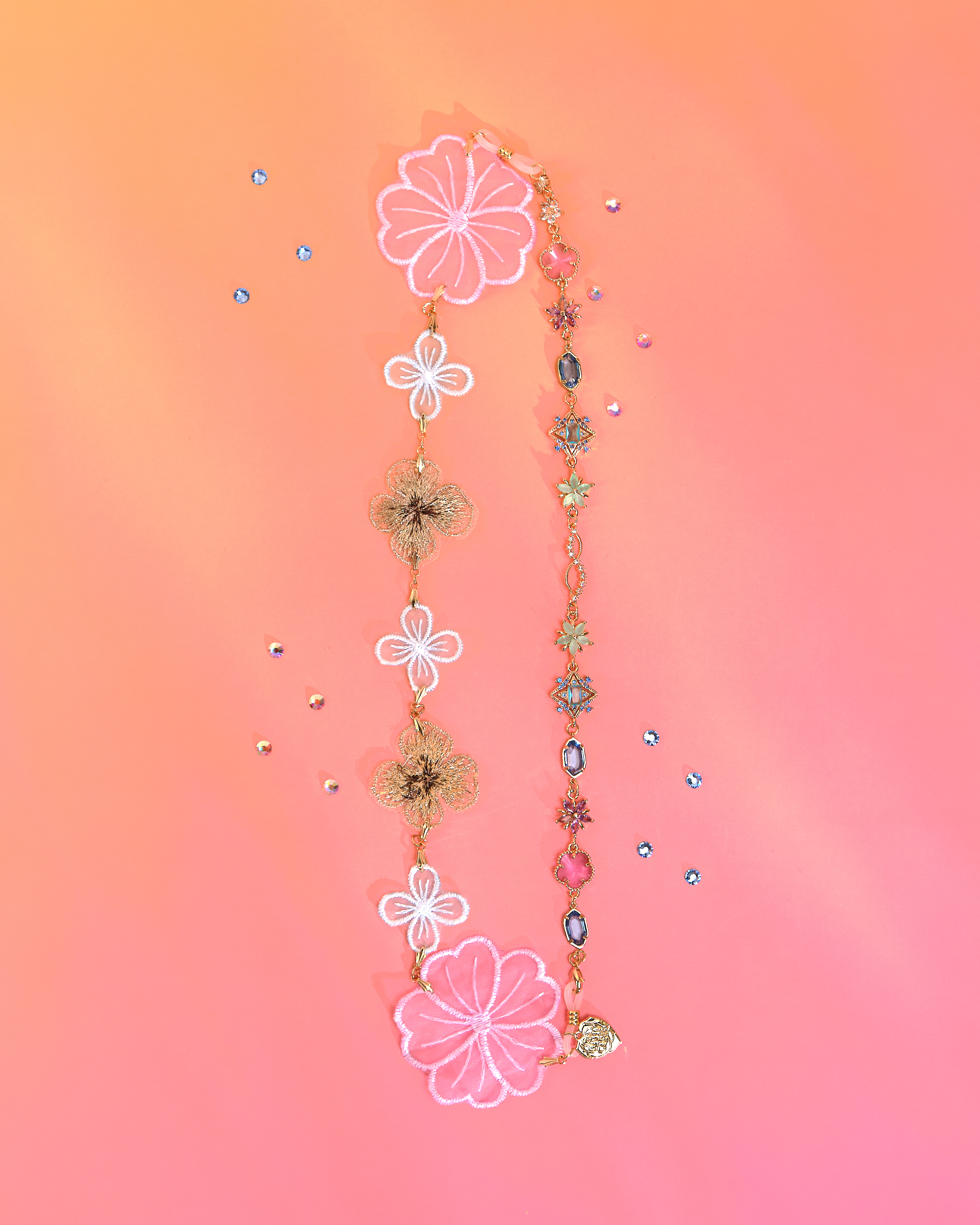 12201 金線刺繡織帶頭帶