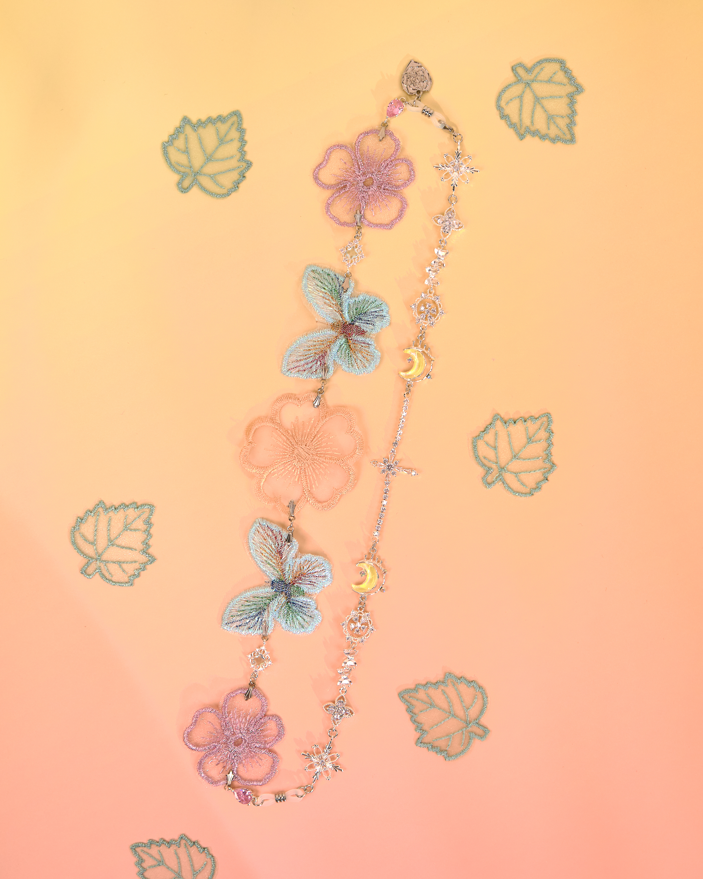 12199 金線刺繡織帶頭帶