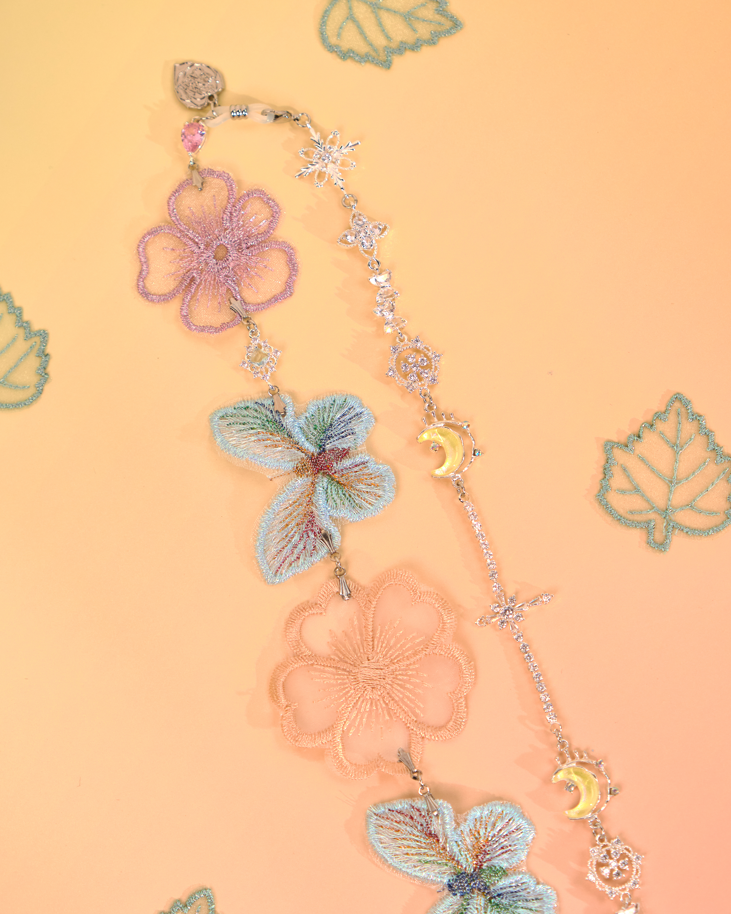 12199 金線刺繡織帶頭帶