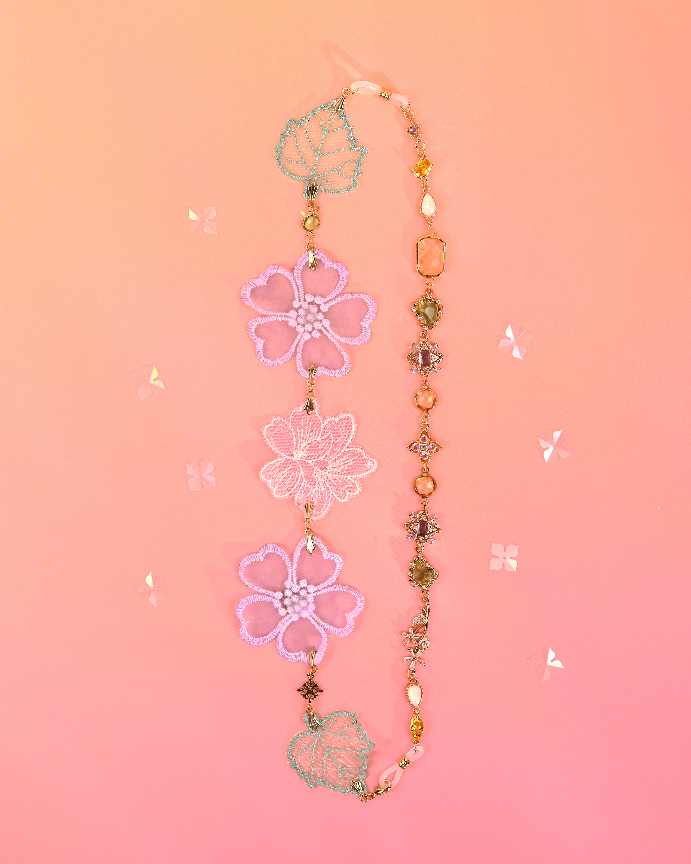 12197 金線刺繡織帶頭帶