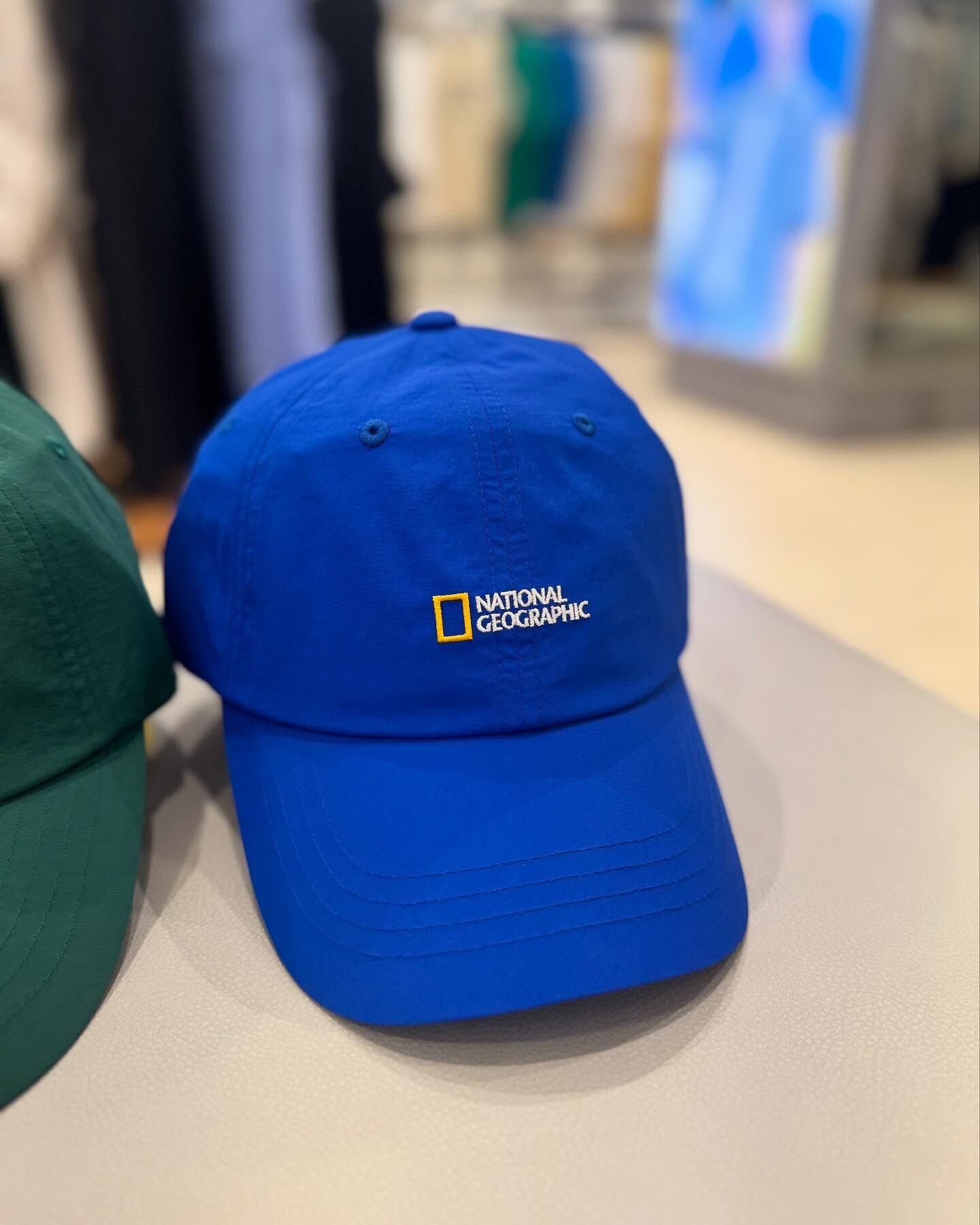 【代購】NATIONAL GEOGRAPHIC 國家地理 刺繡Logo 輕量 老帽 鴨舌帽 帽子 N255AHA320 / N255AHA820