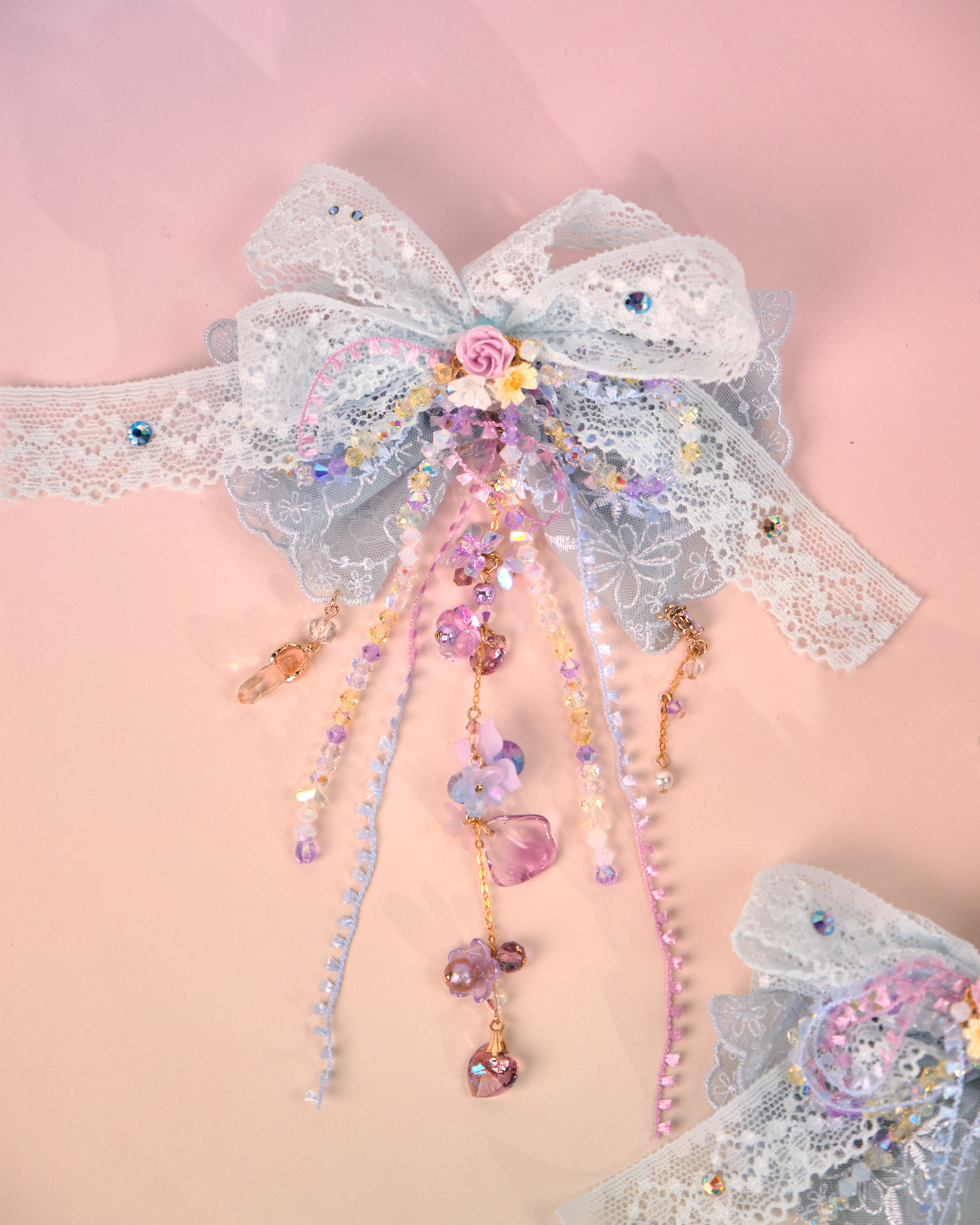 12165 迷你蝴蝶結頭飾套裝(兩隻)