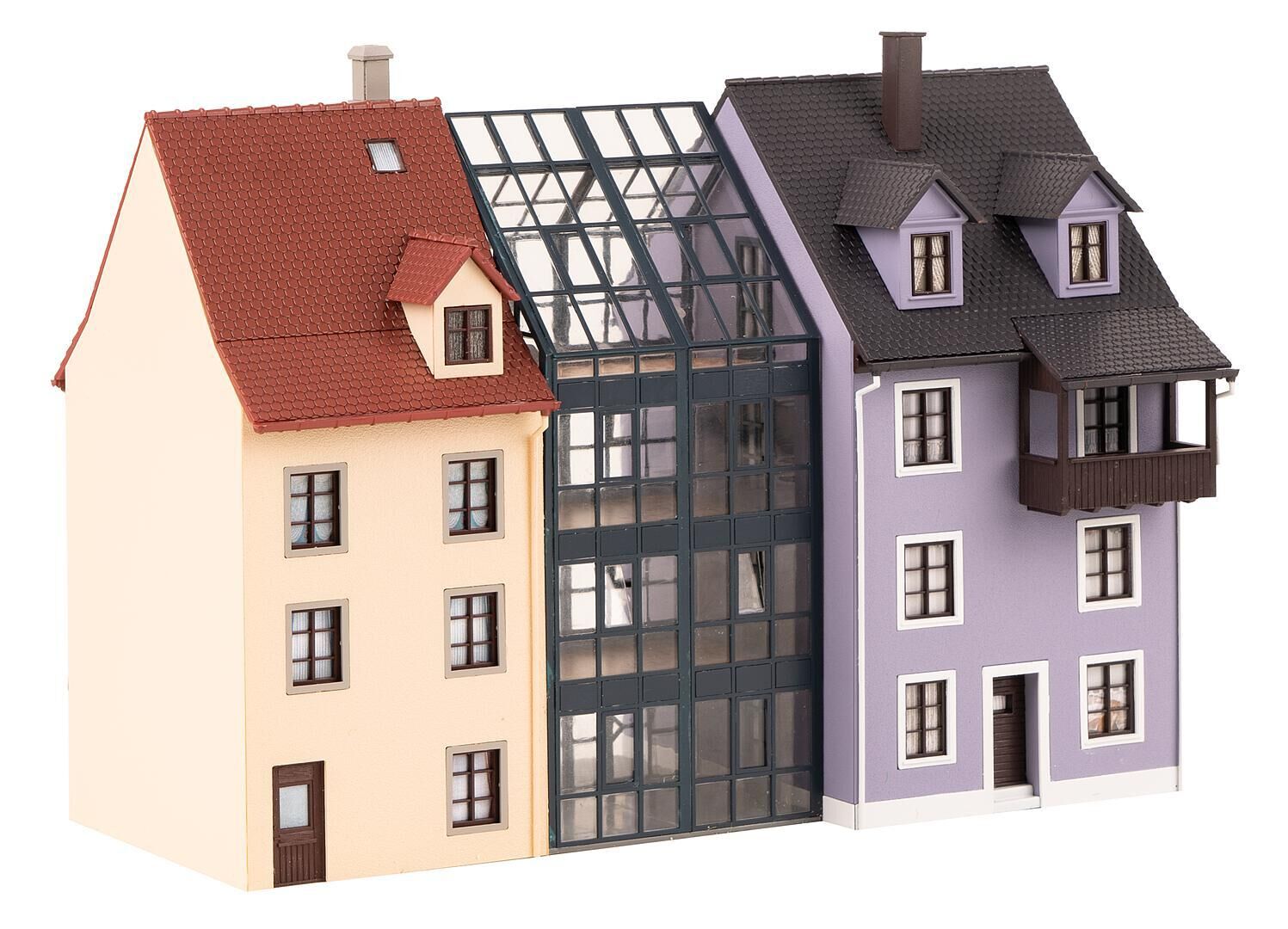Faller 130707 HO規 小鎮連棟房屋