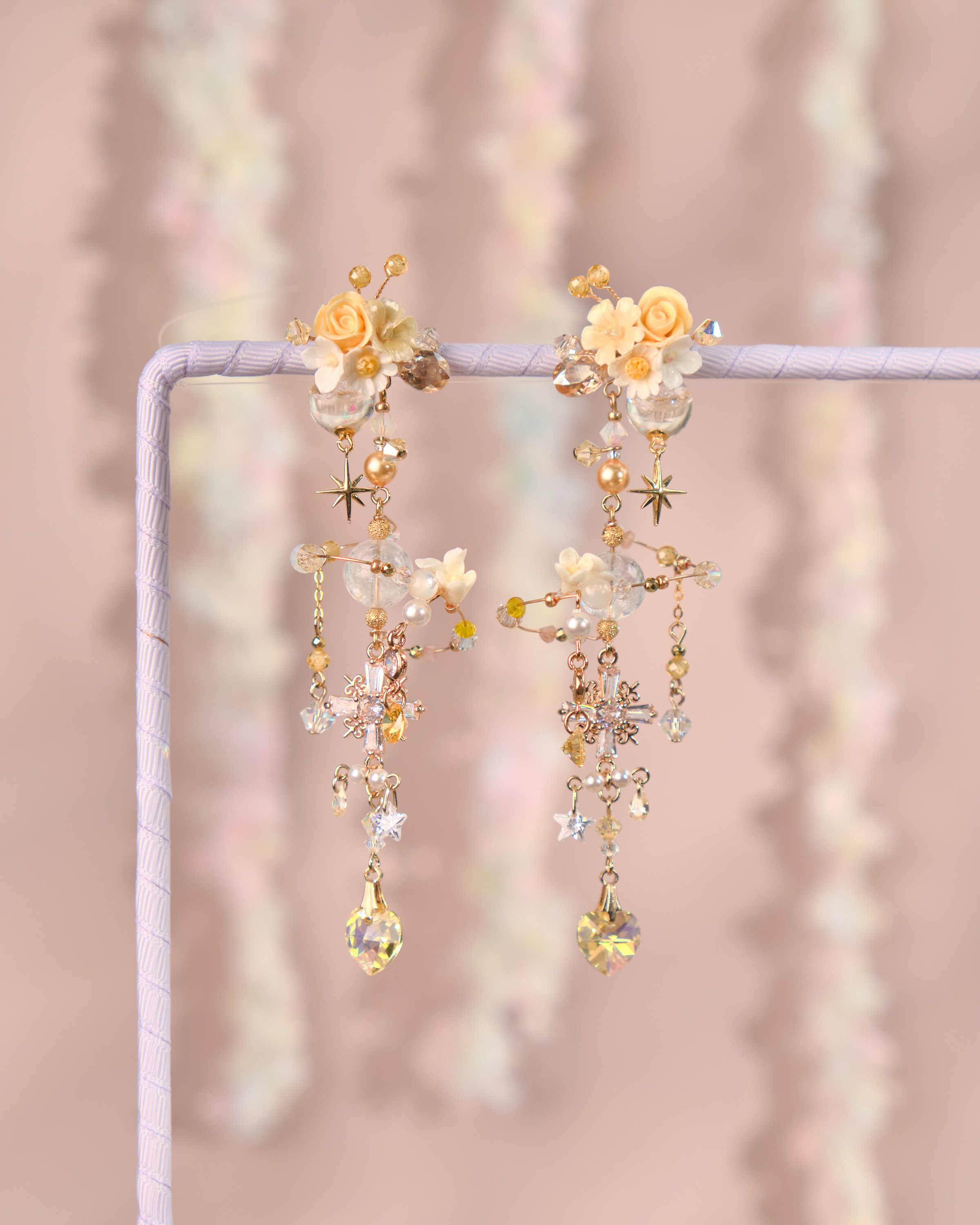 12149 小花束衛星耳環