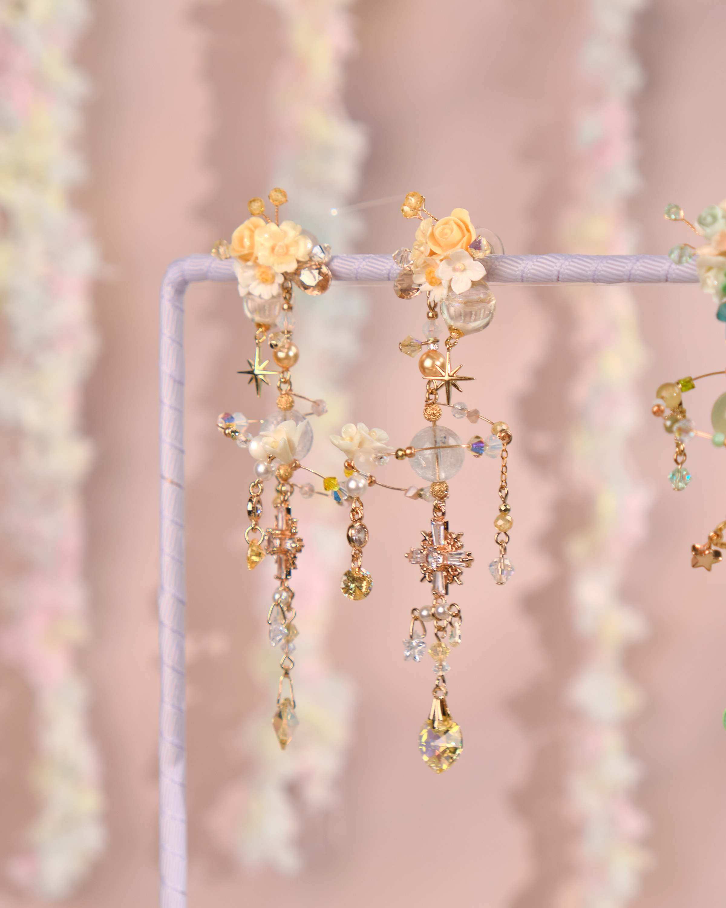 12149 小花束衛星耳環