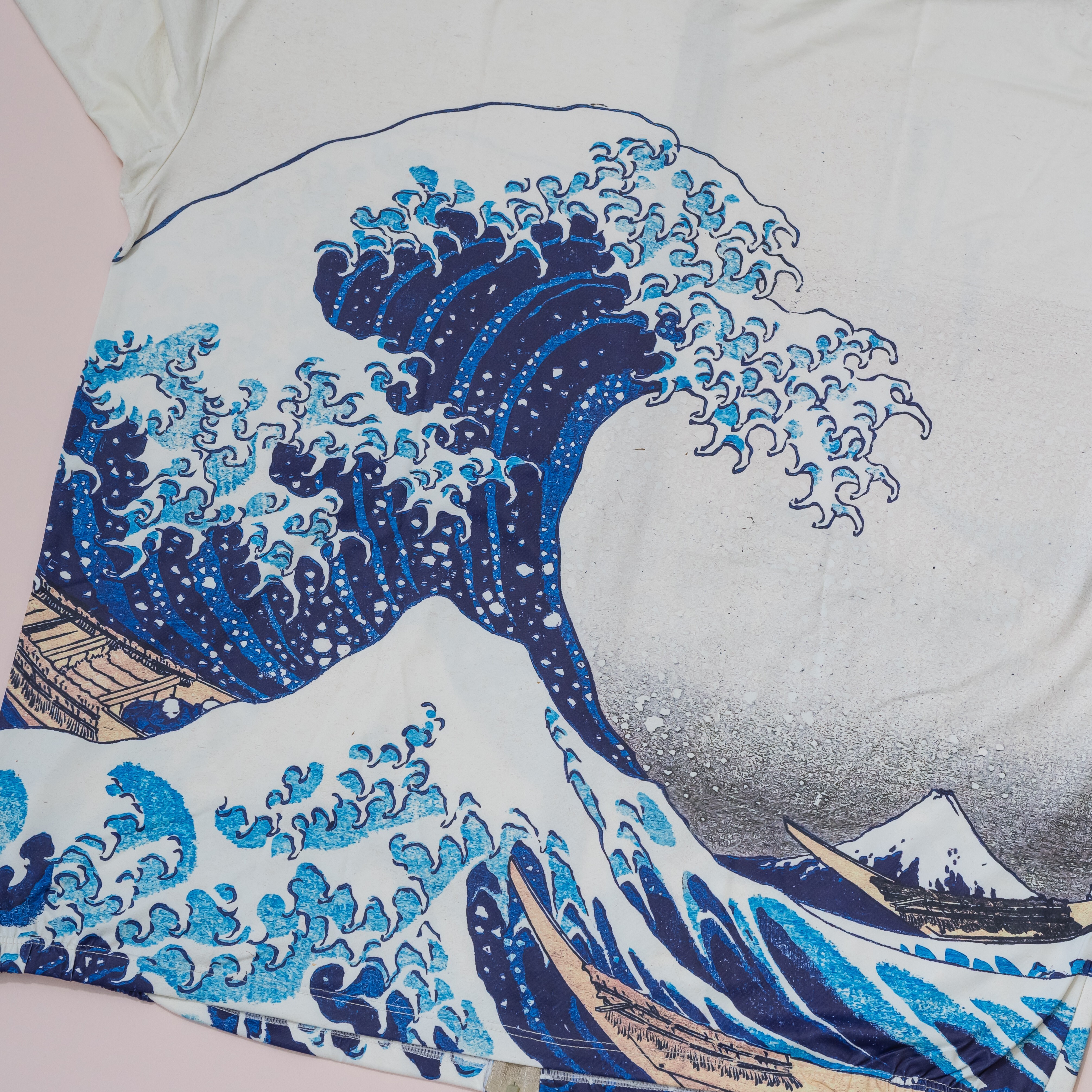 浮世繪43 浮世繪T-Shirt｜葛飾北齋《神奈川沖浪裏》_翡冷翠文創