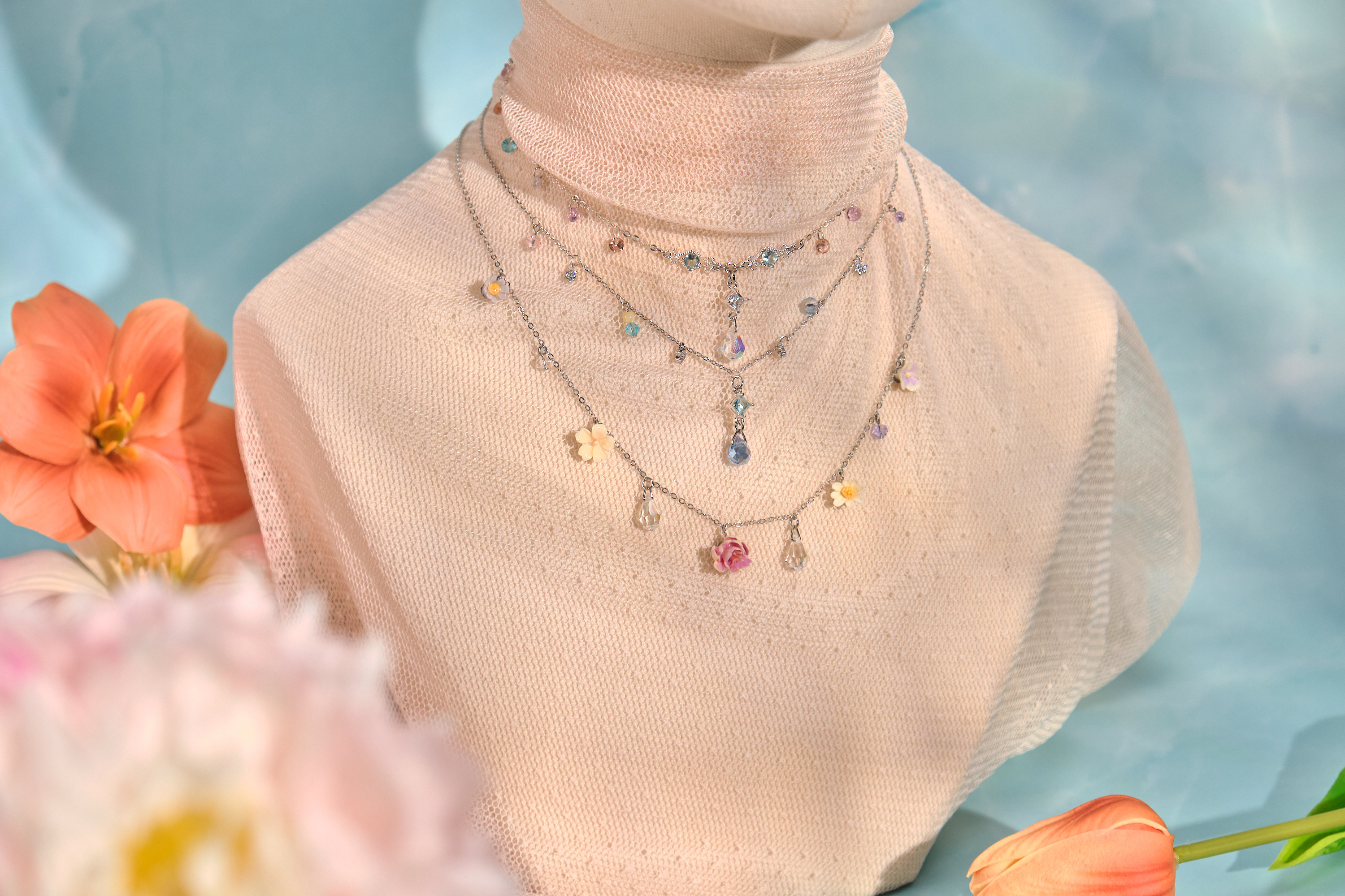 12088 Layered Necklace Trio