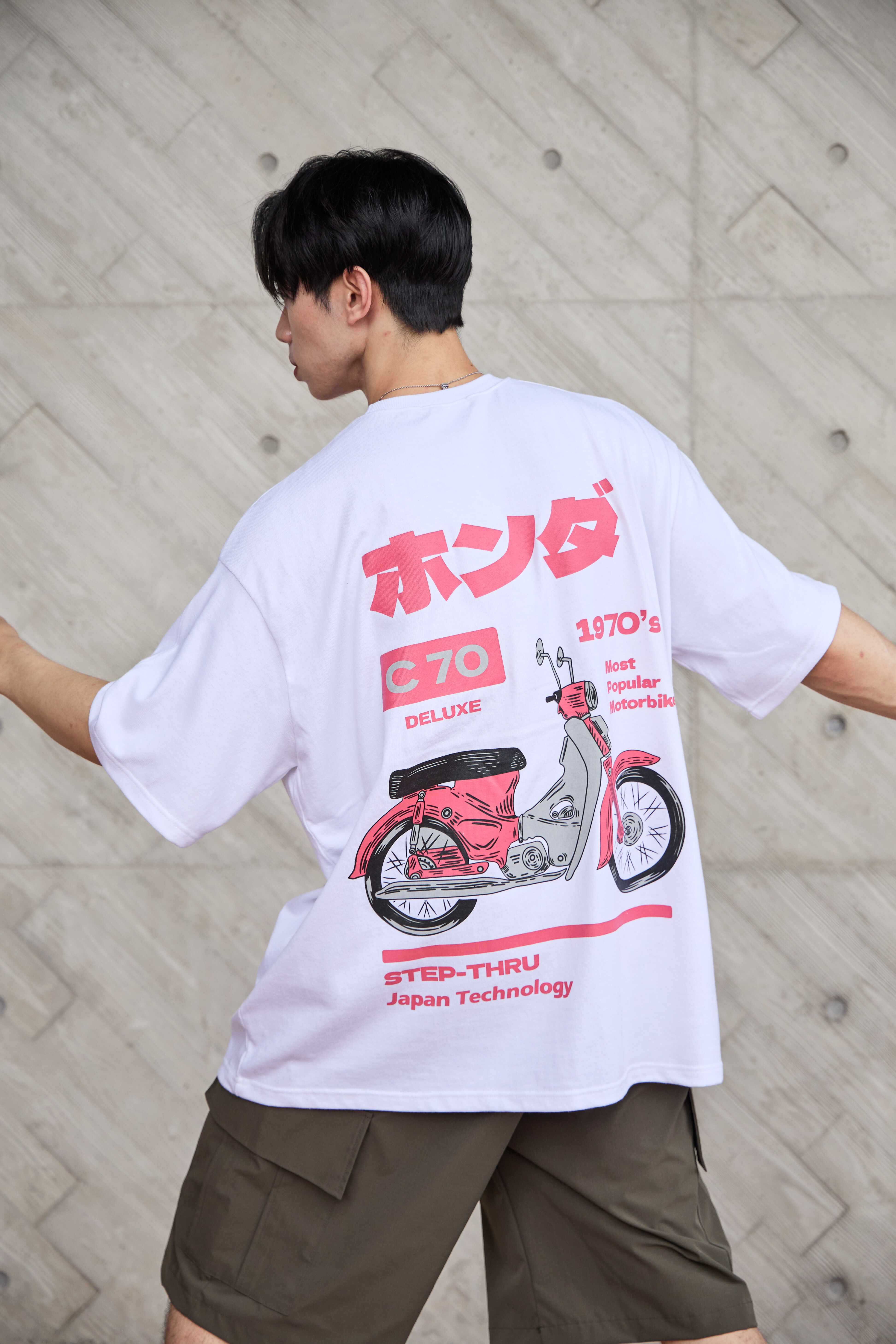 C50 / C70 日系寬鬆印花Tee | 經典街頭單品