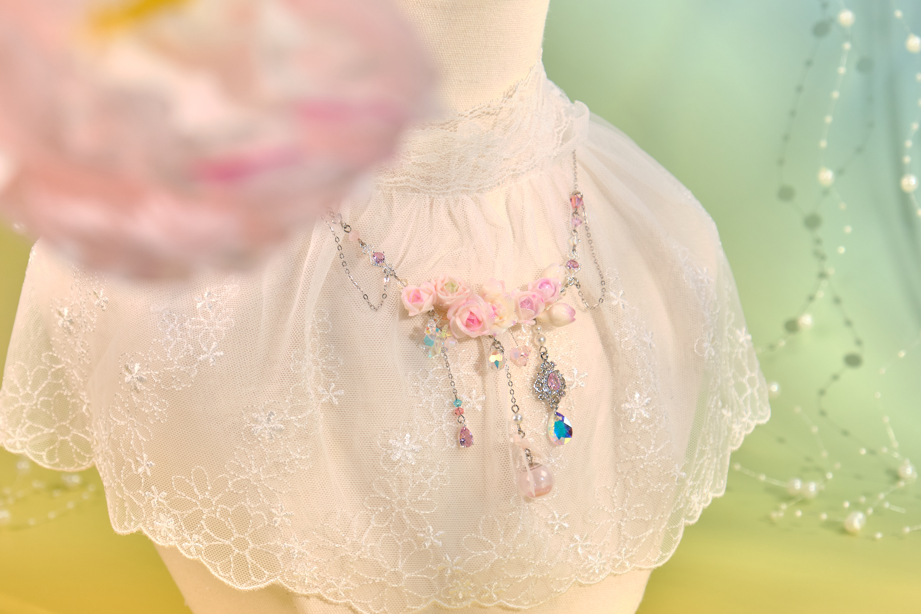 12063 夏夜舞會花束項鍊