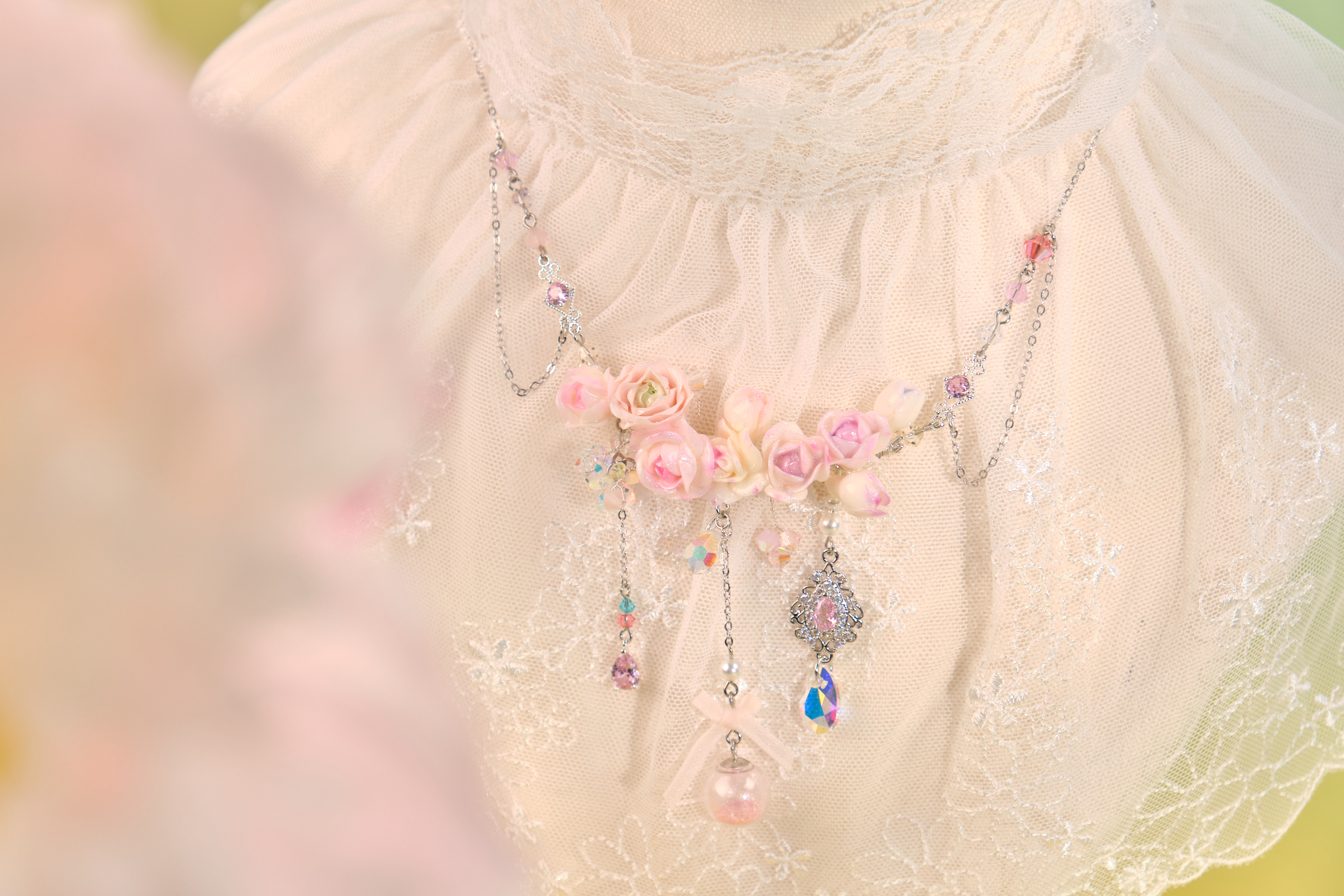 12063 夏夜舞會花束項鍊