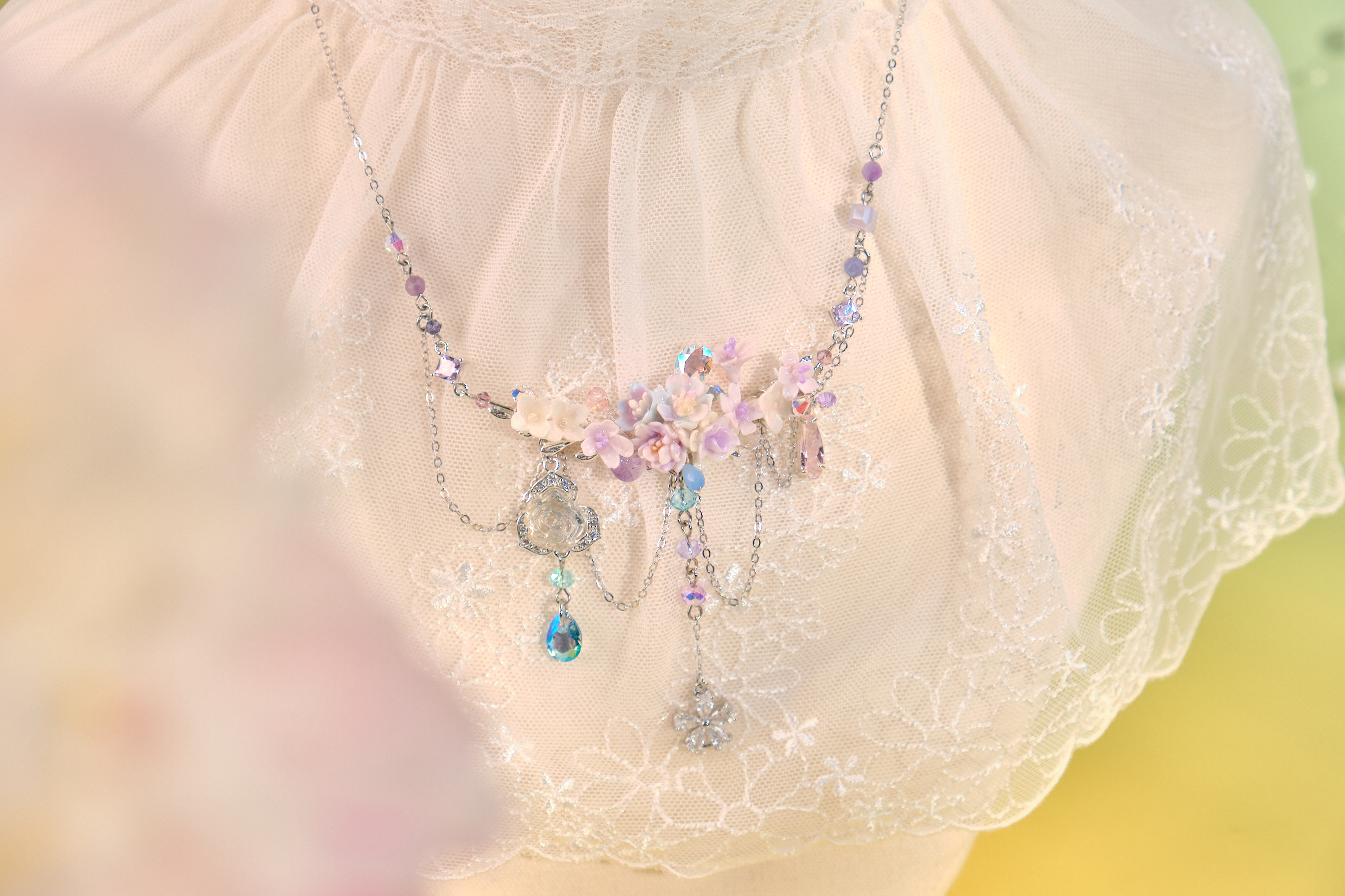 12060 夏夜舞會花束項鍊