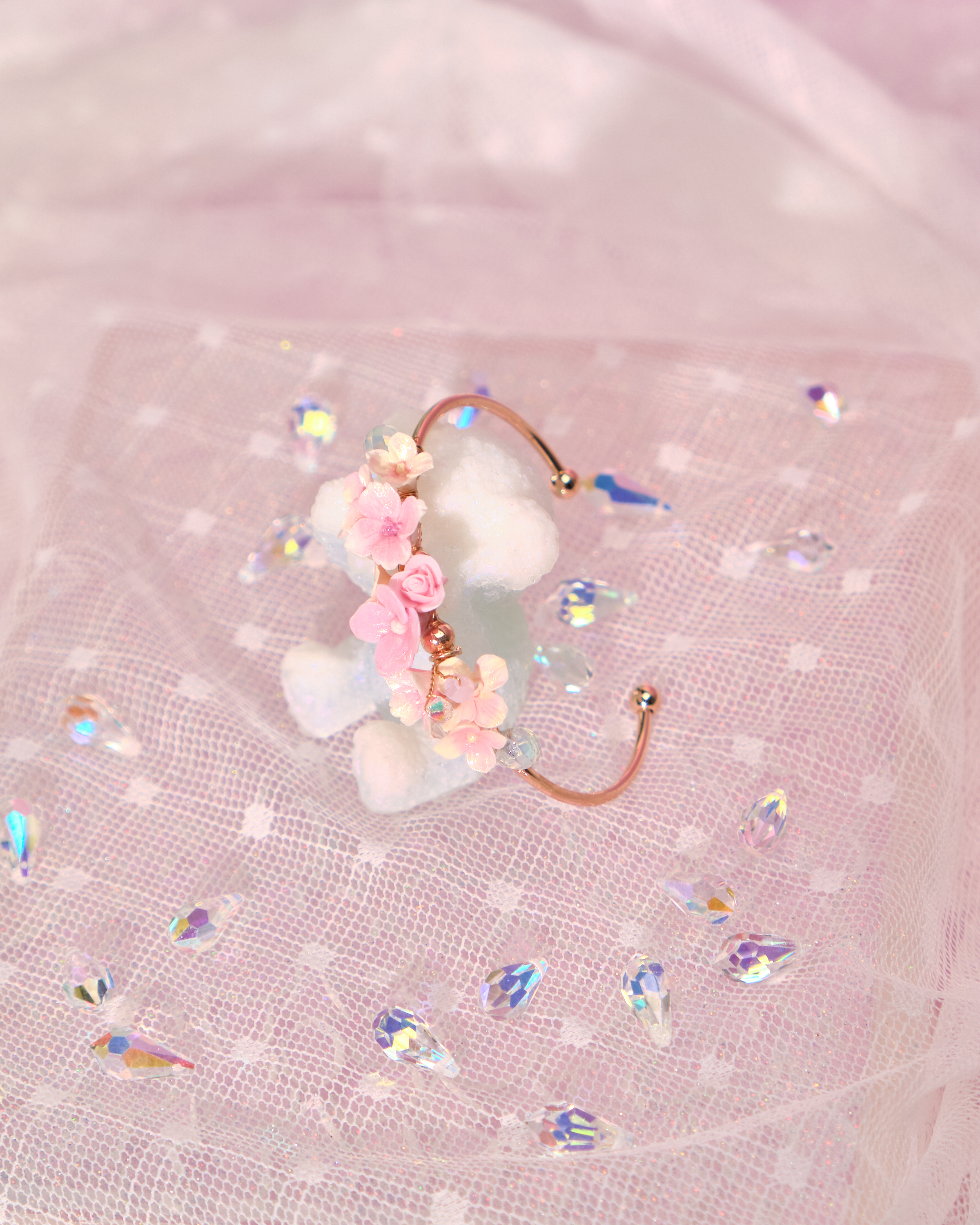 12058 Floral Bridge Bracelet