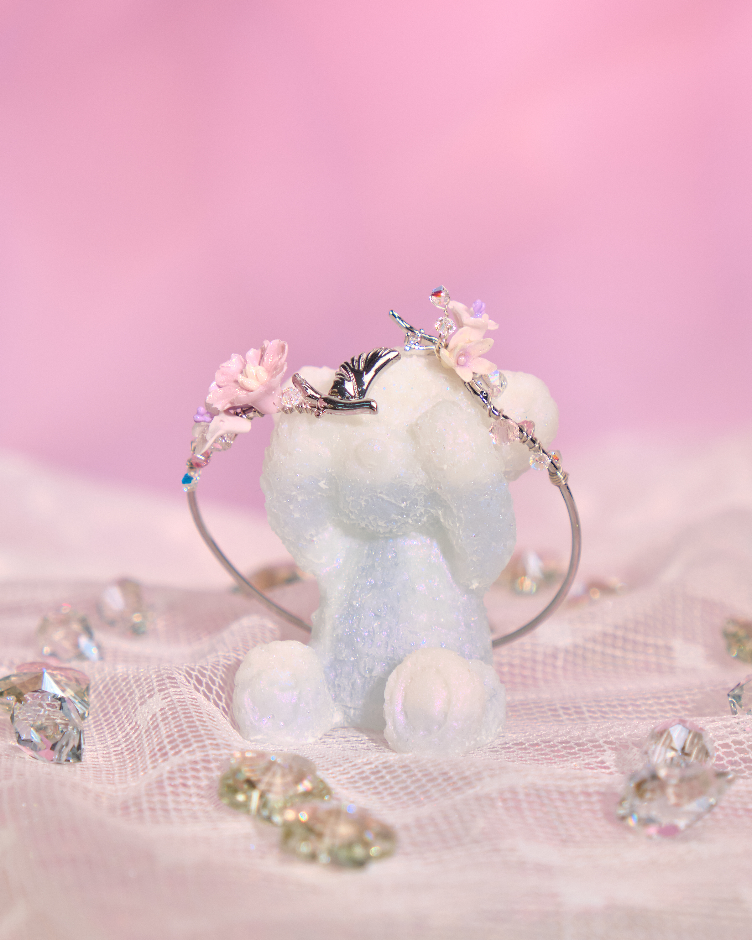 12057 小花鳥兒手鐲